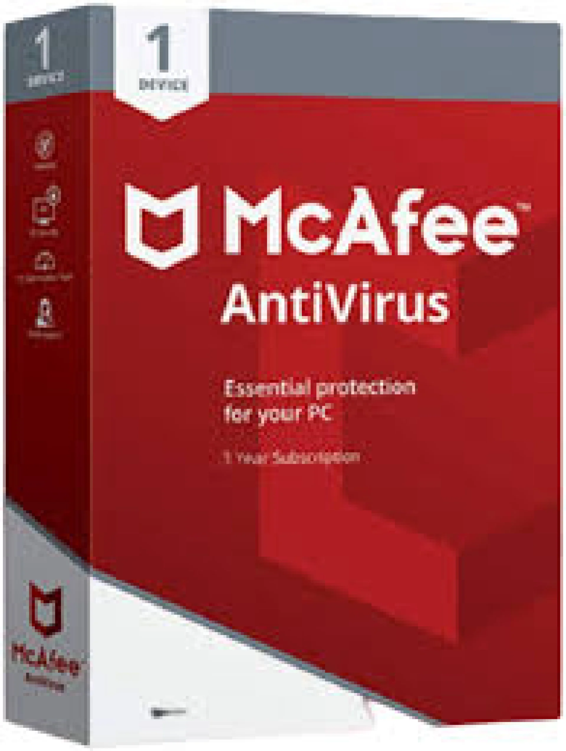 McAfee AntiVirus PC 1 Device 1 Year McAfee Key GLOBAL