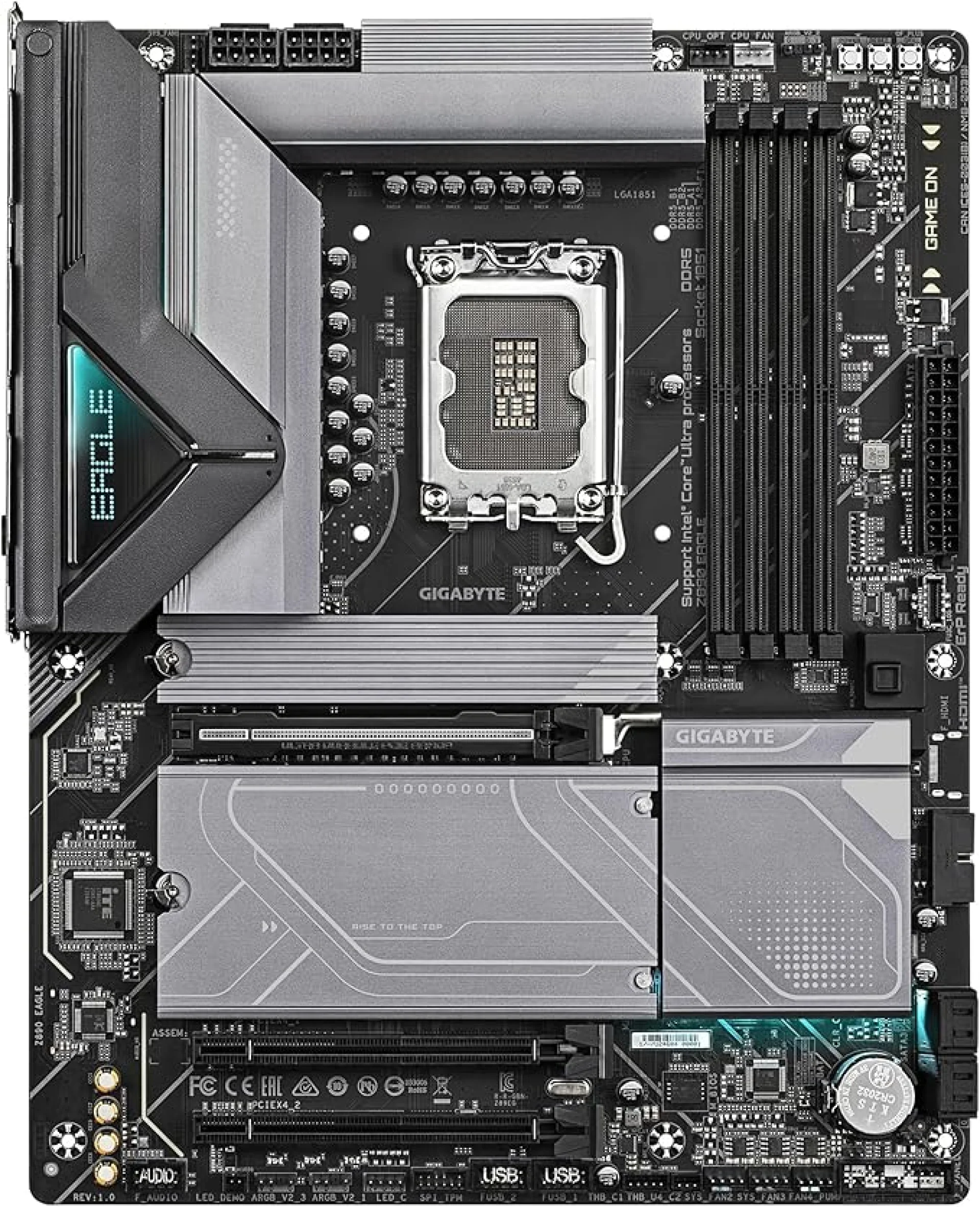 Gigabyte Z890 EAGLE (2.5GbE, 4x M.2 Slots, ATX, LGA 1851)