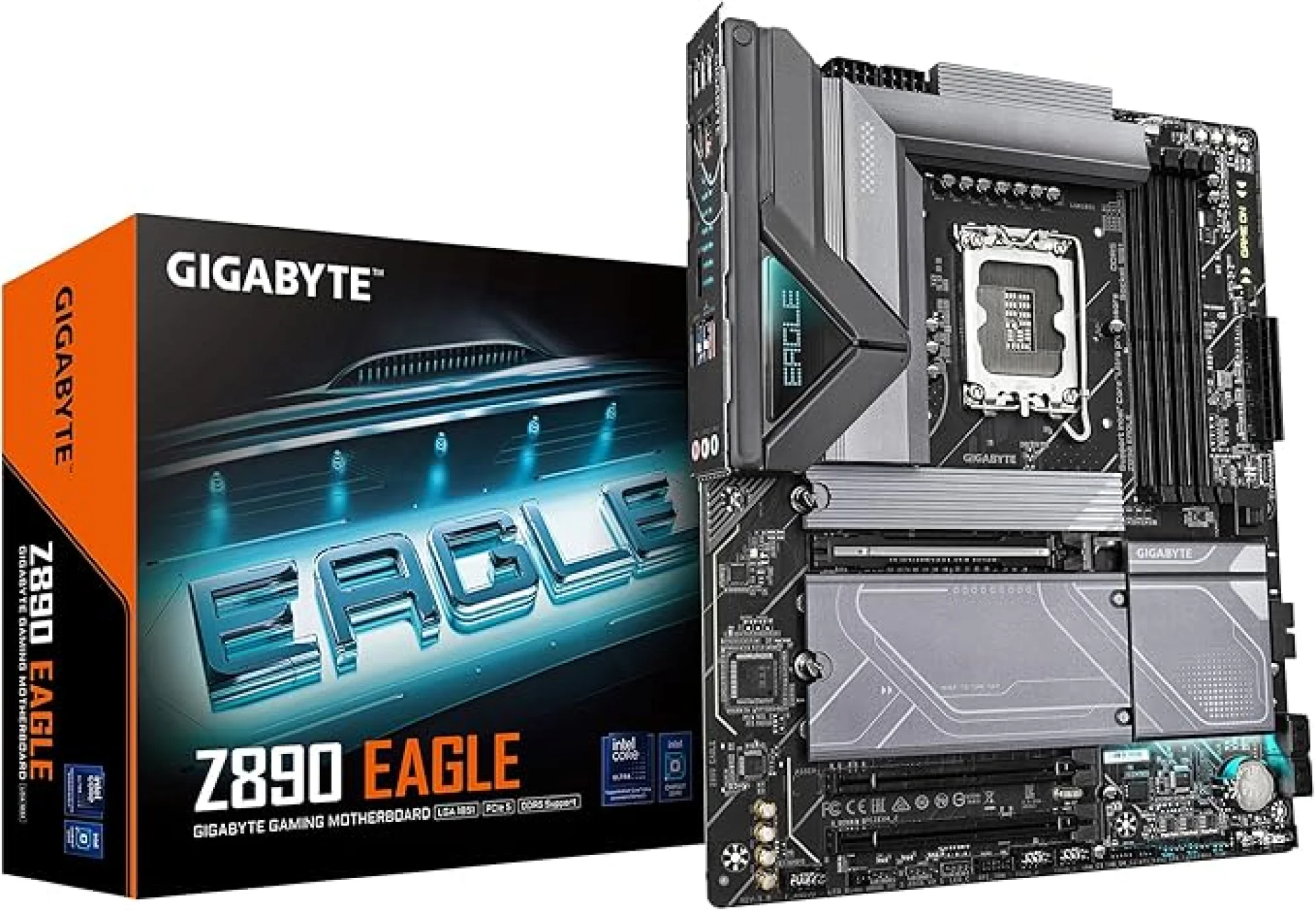 Gigabyte Z890 EAGLE (2.5GbE, 4x M.2 Slots, ATX, LGA 1851)