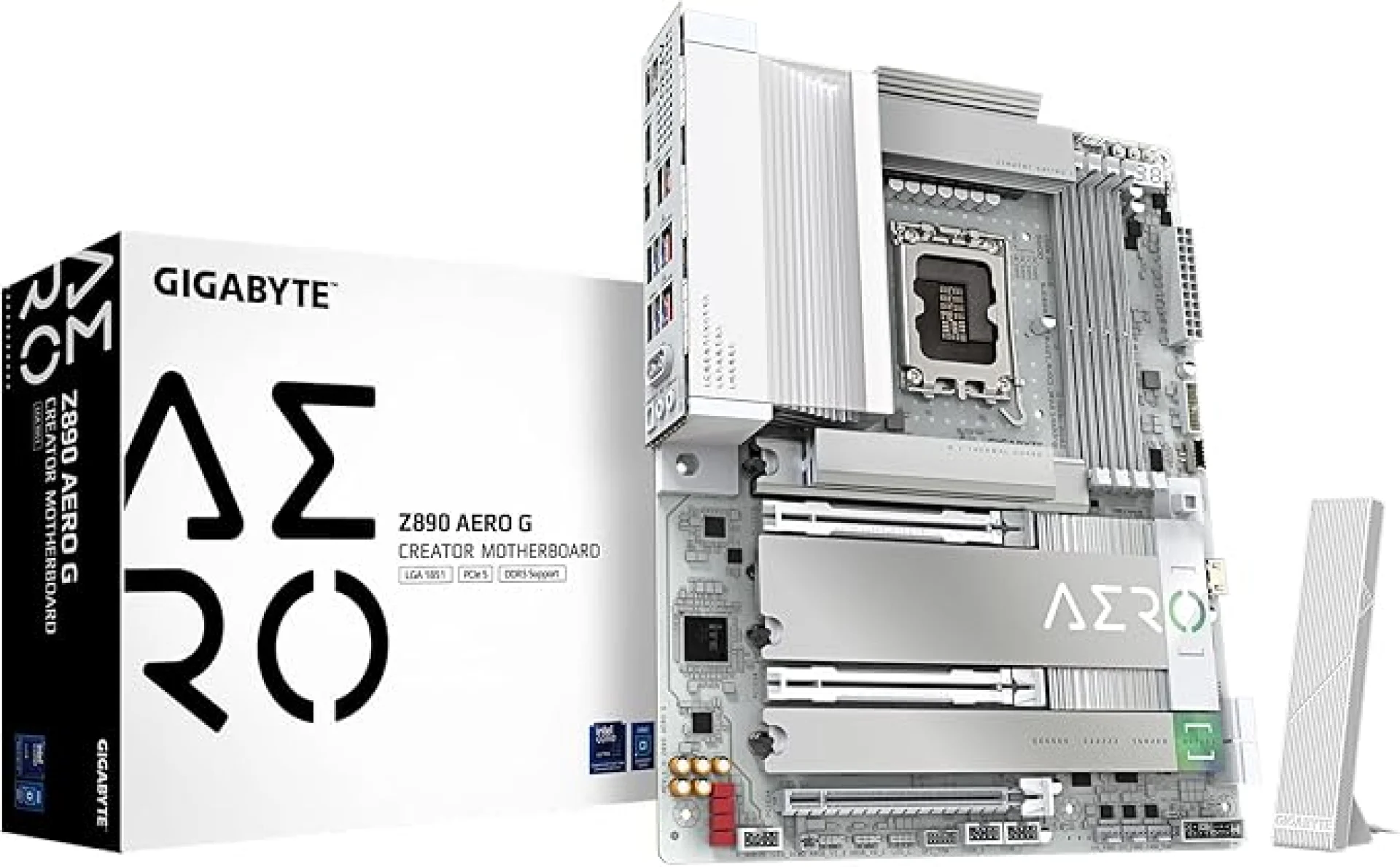 Gigabyte Z890 AERO G DUAL (2.5GbE LAN, 5x M.2, TB4, ATX, LGA 1851)