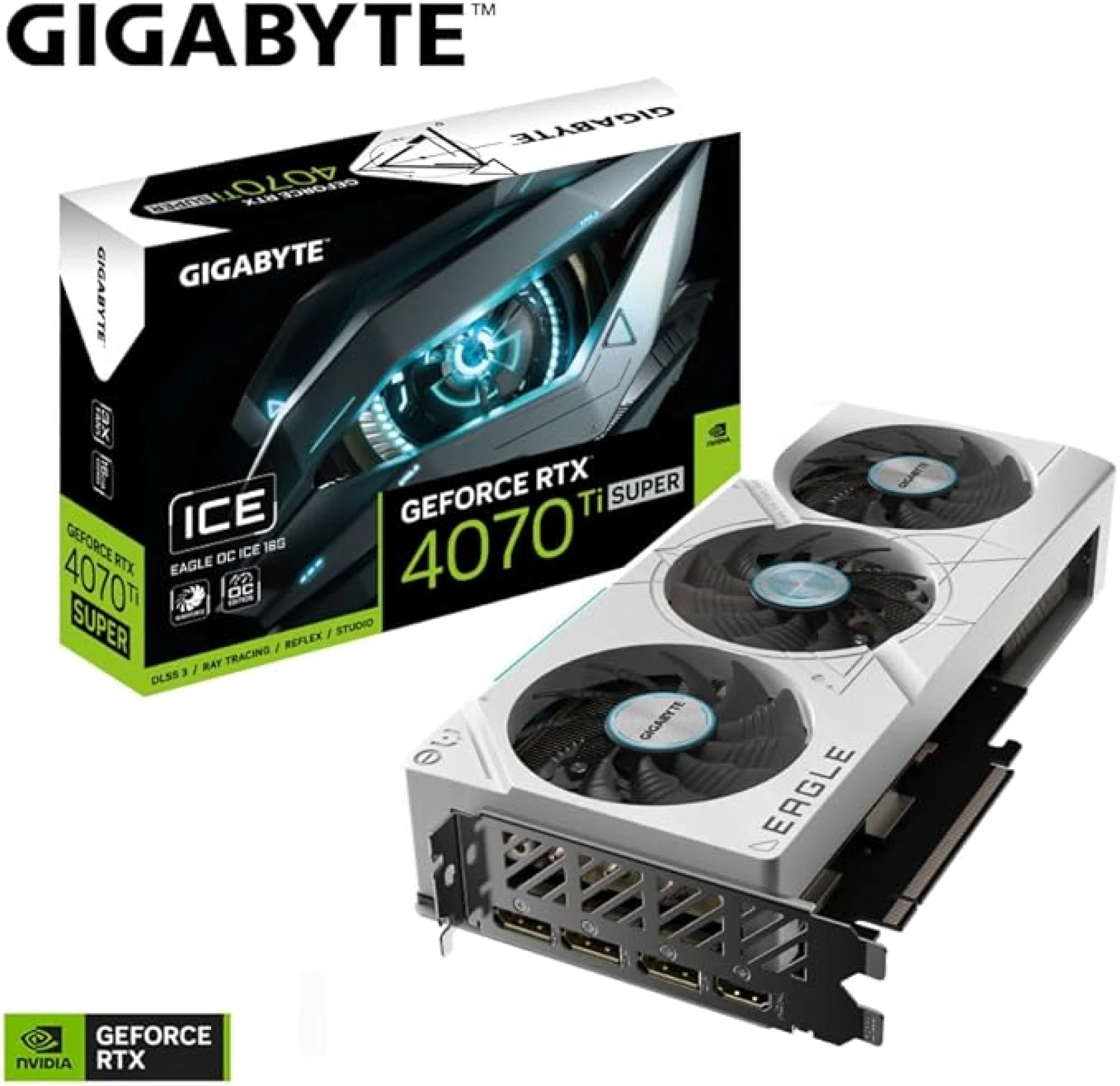 Gigabyte GeForce RTX 4070 Ti Super Eagle OC ICE 16GB