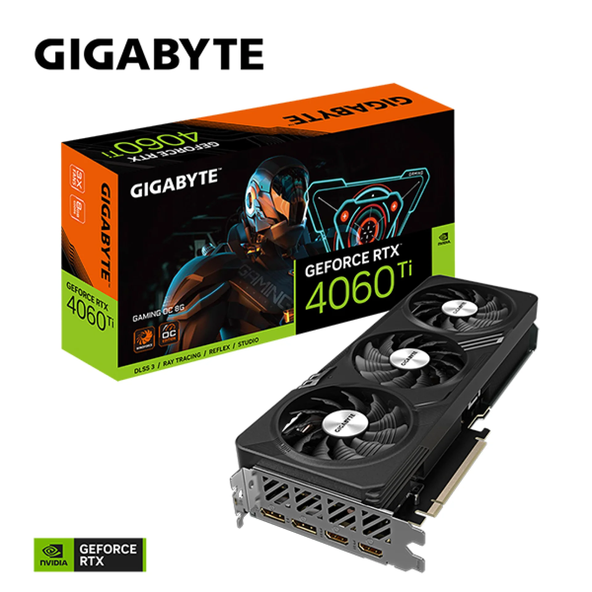 Gigabyte GeForce RTX 4060 Ti Gaming OC 8GB 1xHDMI 3xDP