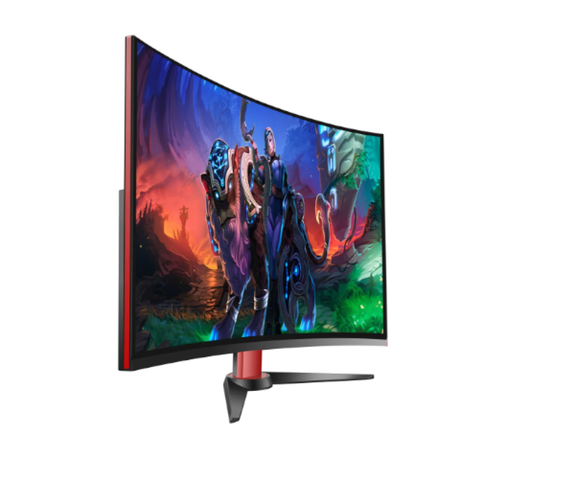 Solid 31.5" FHD VA Curved Gaming Monitor | 4ms, 180Hz, HDMI, DP