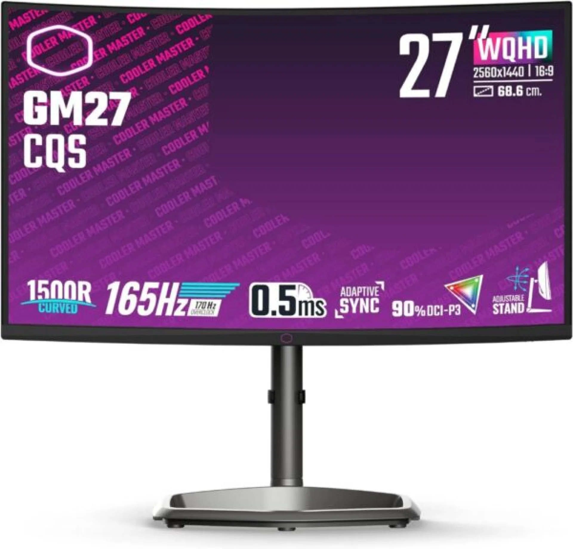 Cooler Master 27" WQHD 170Hz 0.5ms VA A-SYNC HDR400