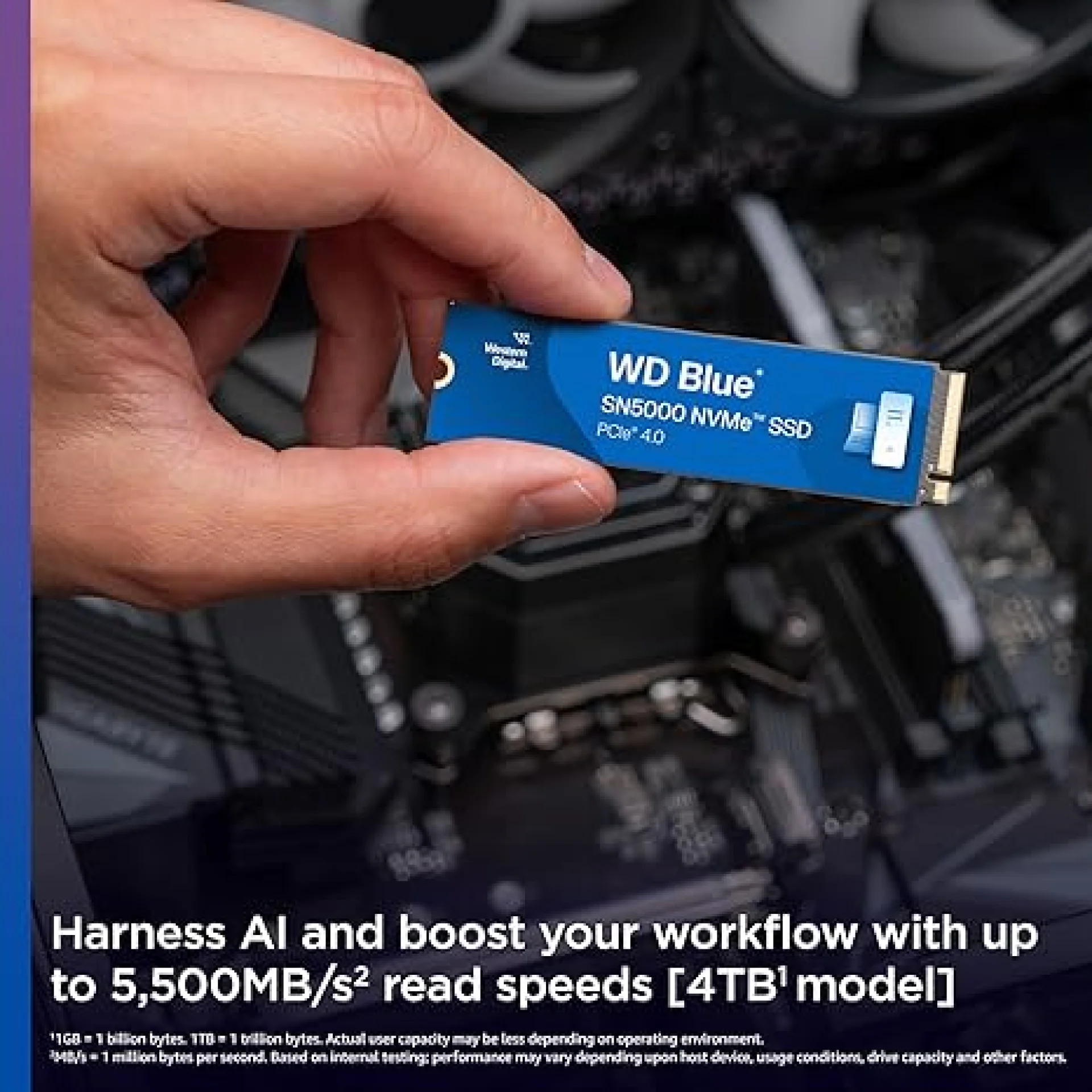 WD Blue SN5000 NVMe SSD 4TB