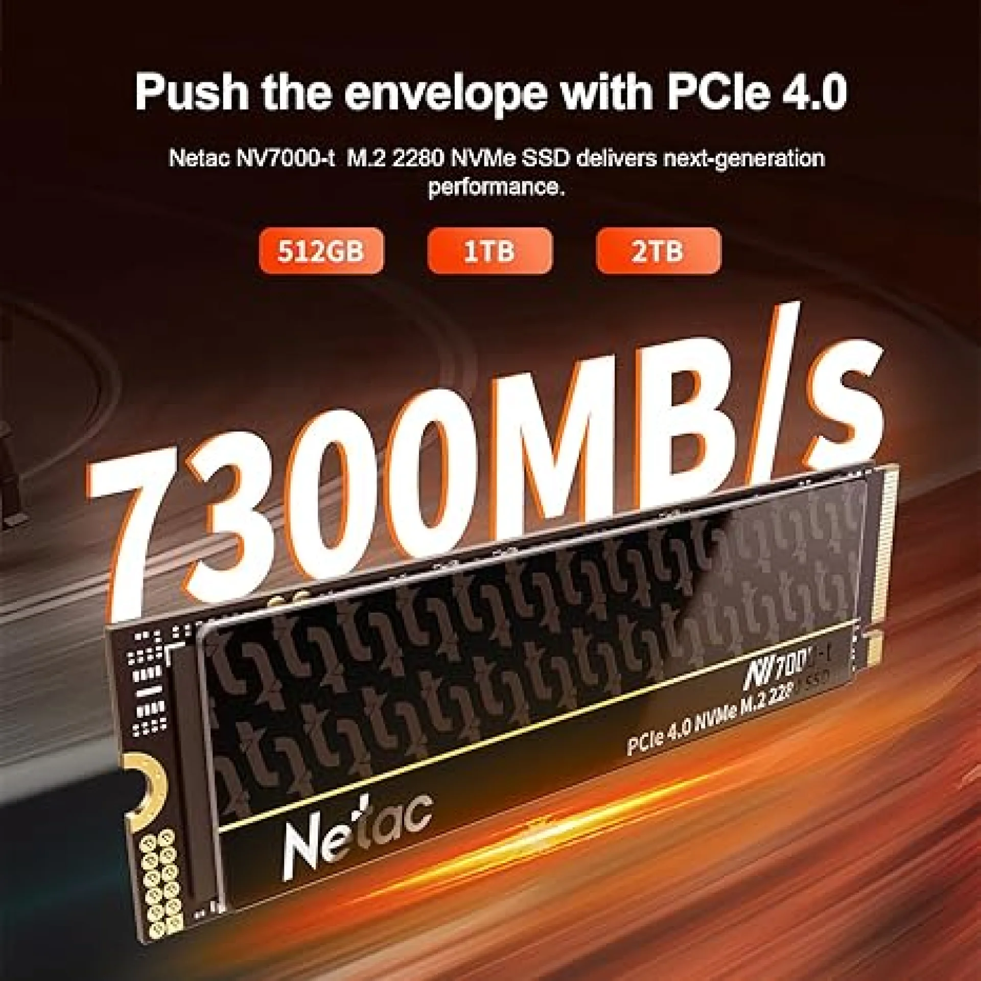 Netac NV7000-T 4TB NVMe Gen4x4 SSD