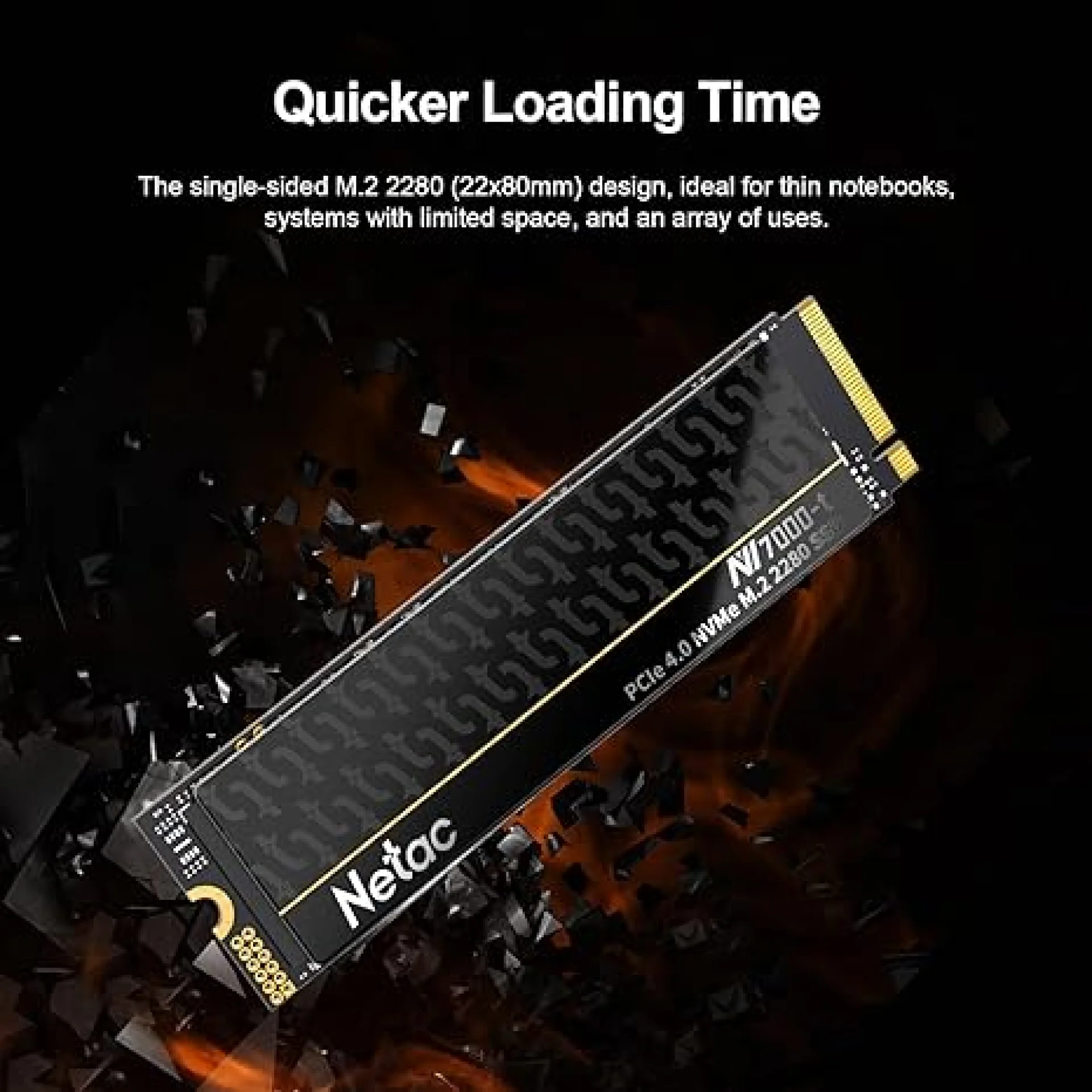 Netac NV7000-T 4TB NVMe Gen4x4 SSD