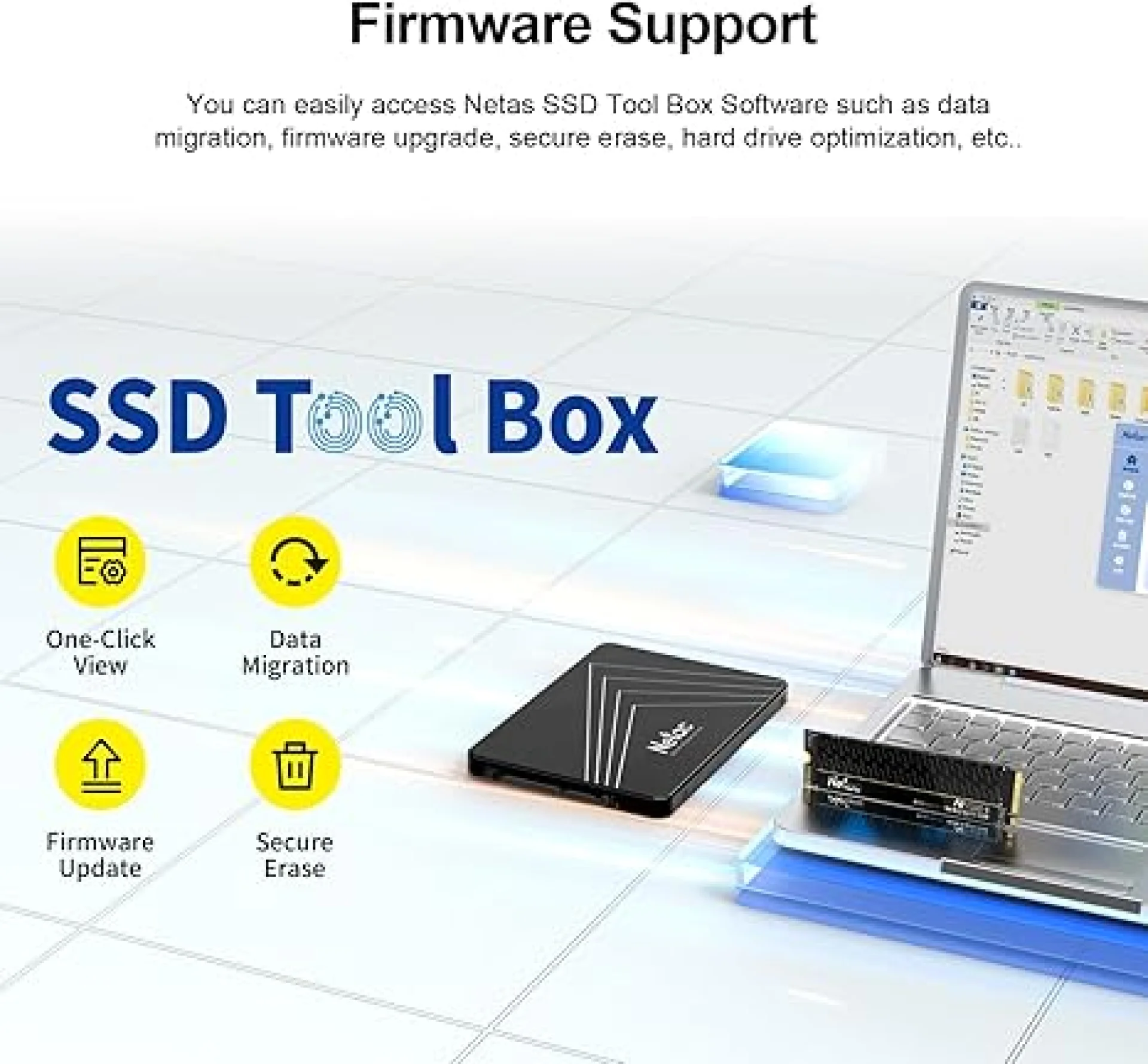 Netac NV7000-T 2TB NVMe Gen4x4 SSD