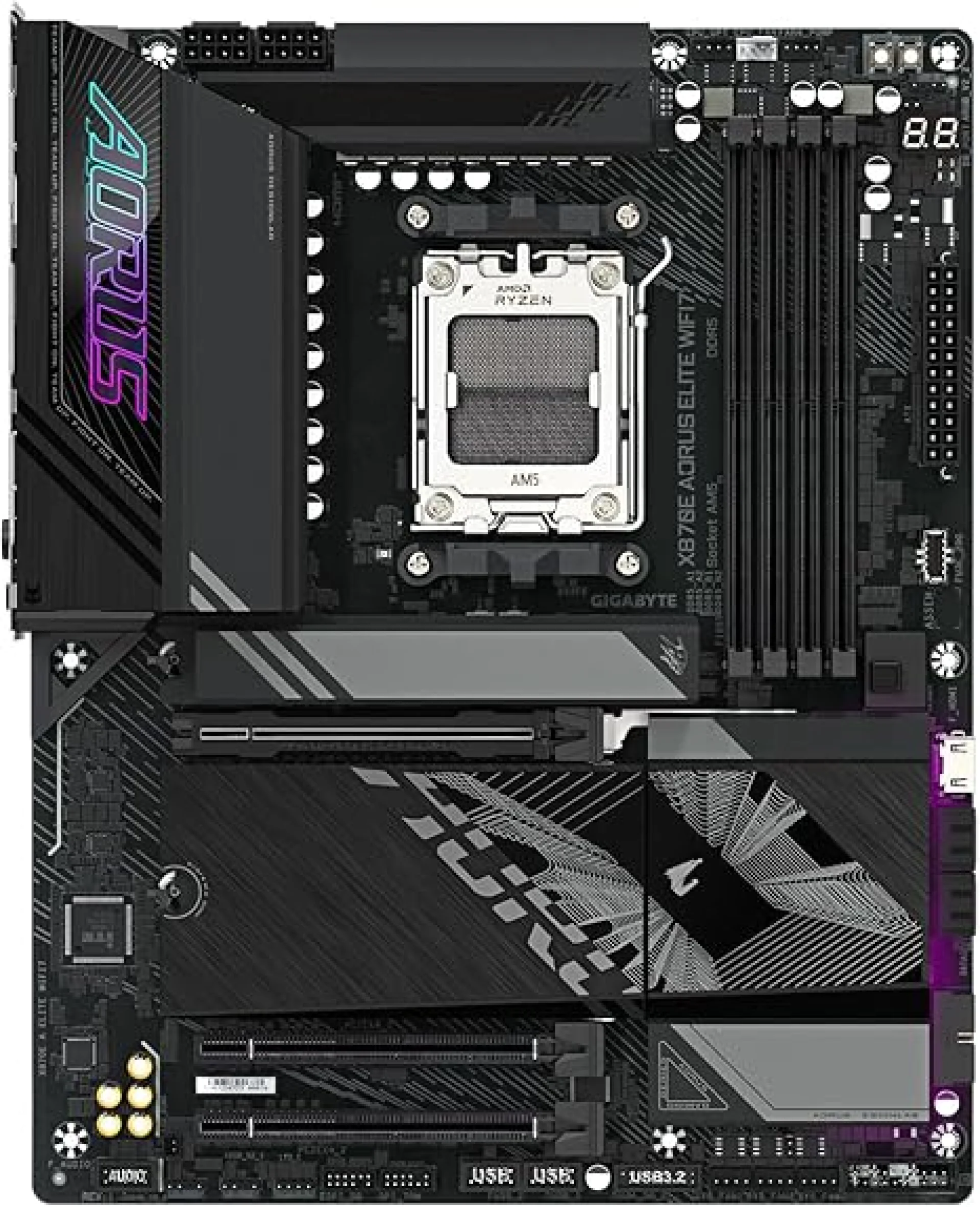 Gigabyte X870E AORUS PRO ATX AM5 DDR5 WIFI7 BT