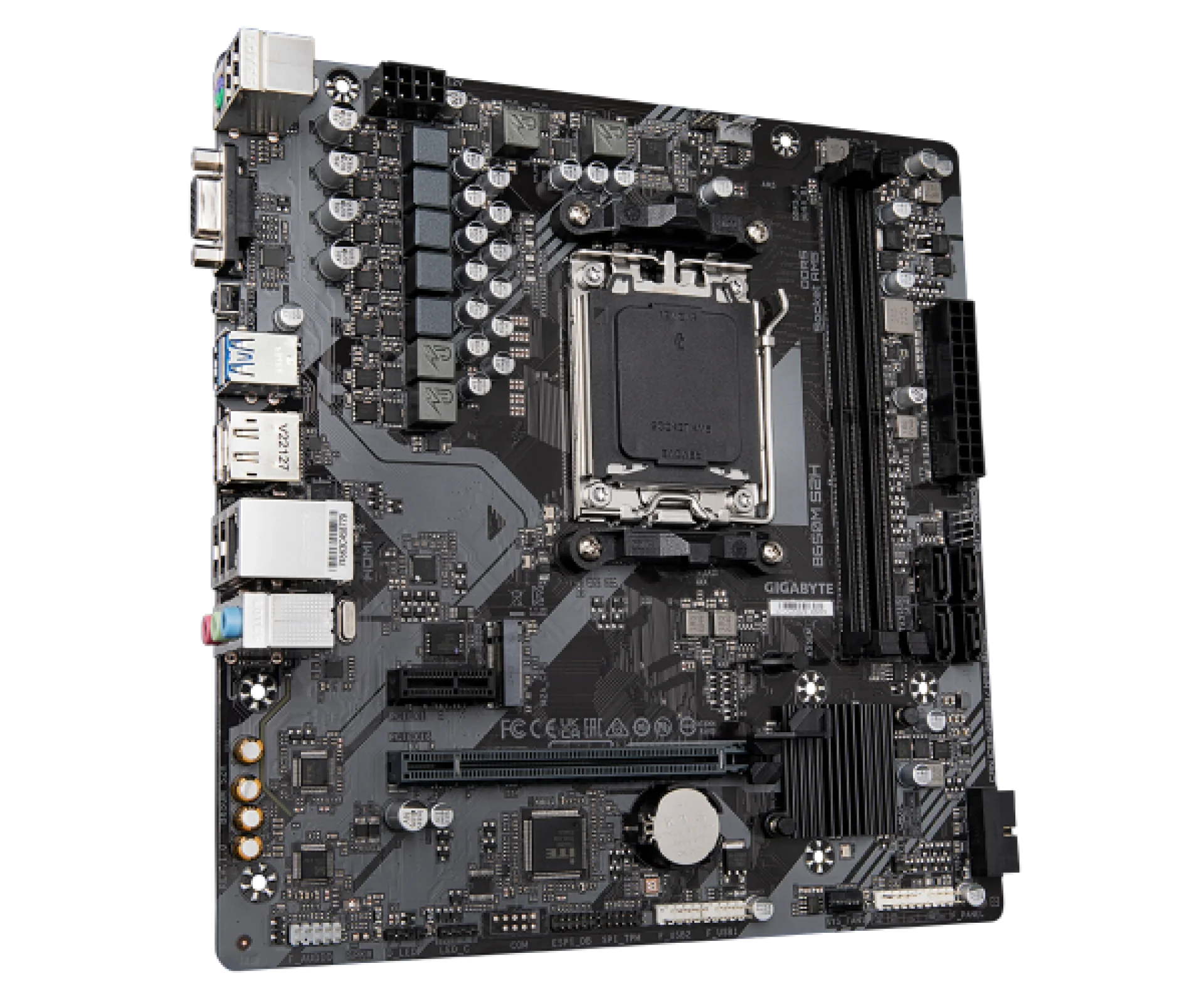 Gigabyte B650M S2H 1.2 AM5 Micro-ATX DDR5 DP HDMI AMD