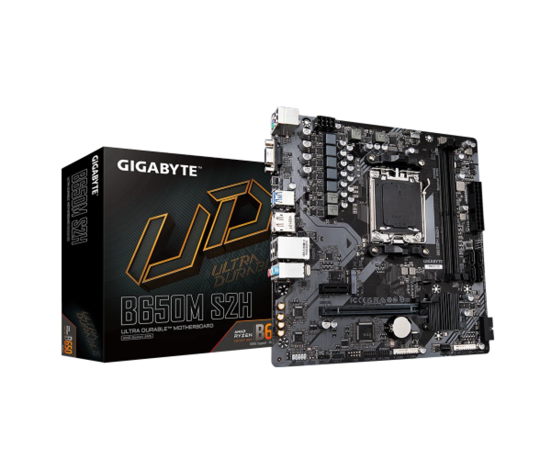 Gigabyte B650M S2H 1.2 AM5 Micro-ATX DDR5 DP HDMI AMD