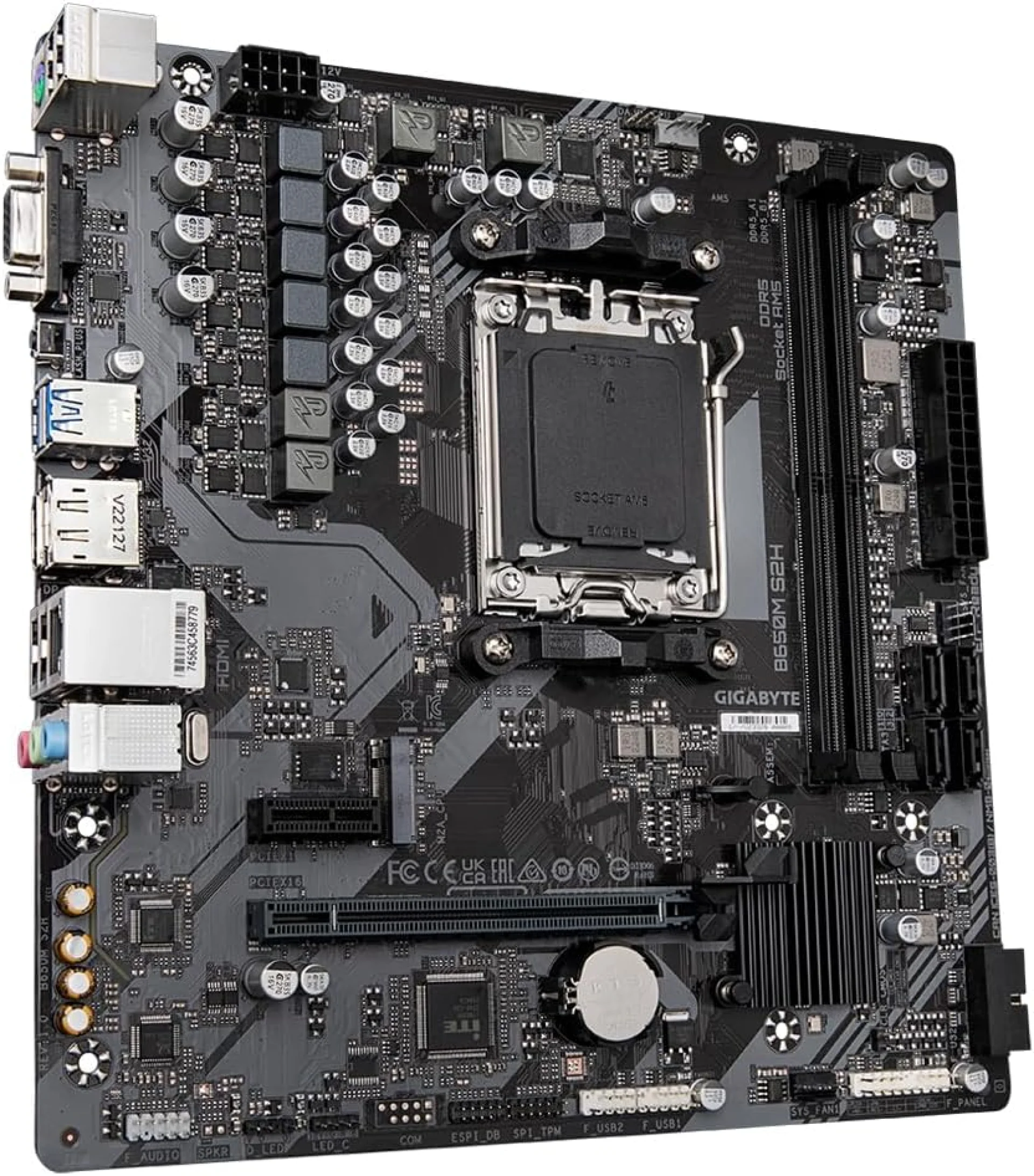 Gigabyte B650M S2H AM5 Micro-ATX DDR5 DP HDMI AMD