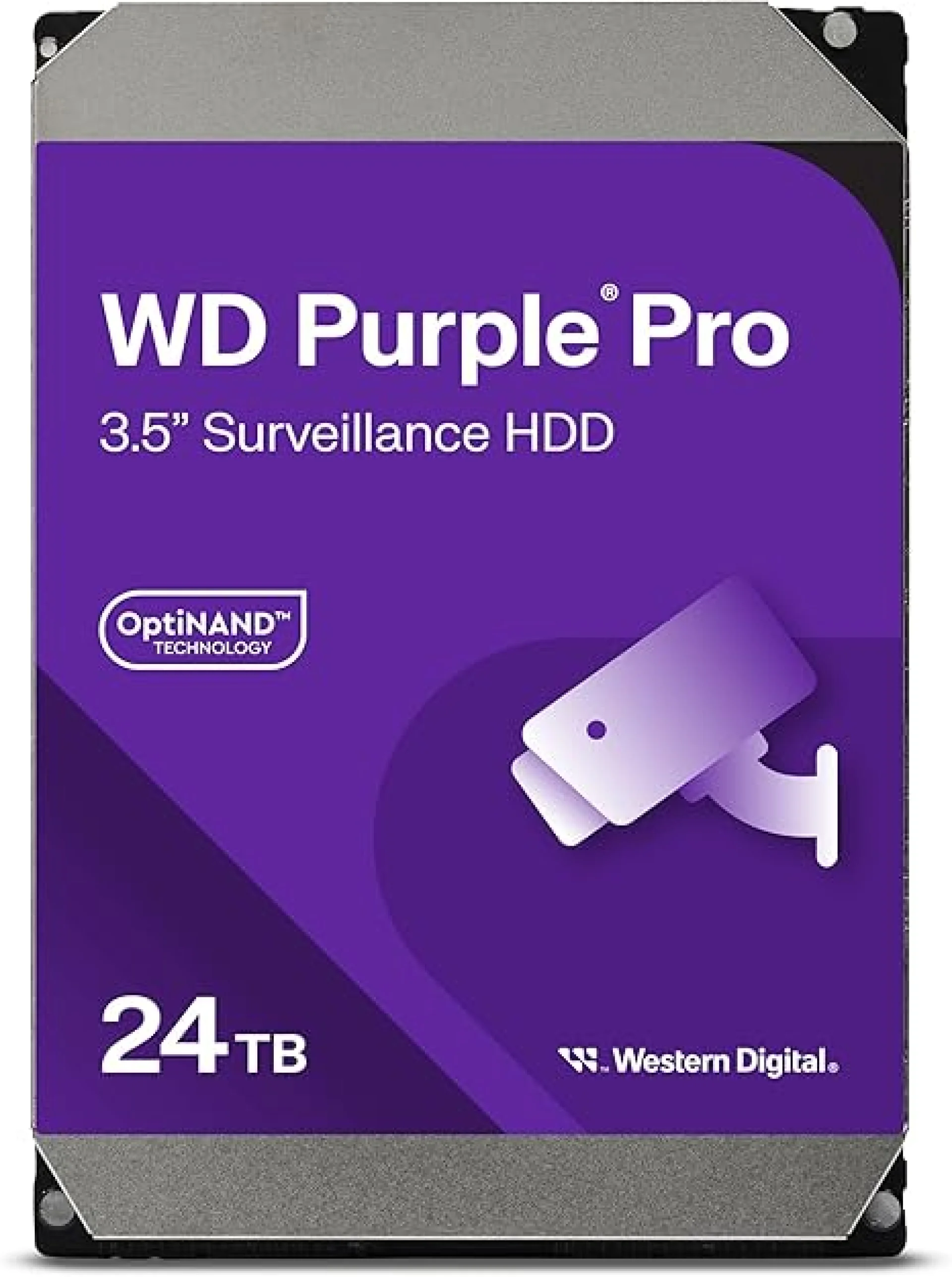 WD 24TB Purple Pro 7200 rpm SATA III 3.5" HDD