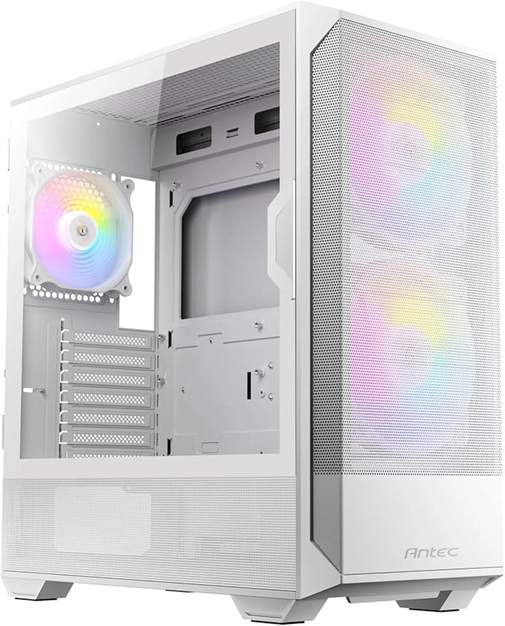 Antec NX416L Mid-Tower ATX Gaming Case RGB White