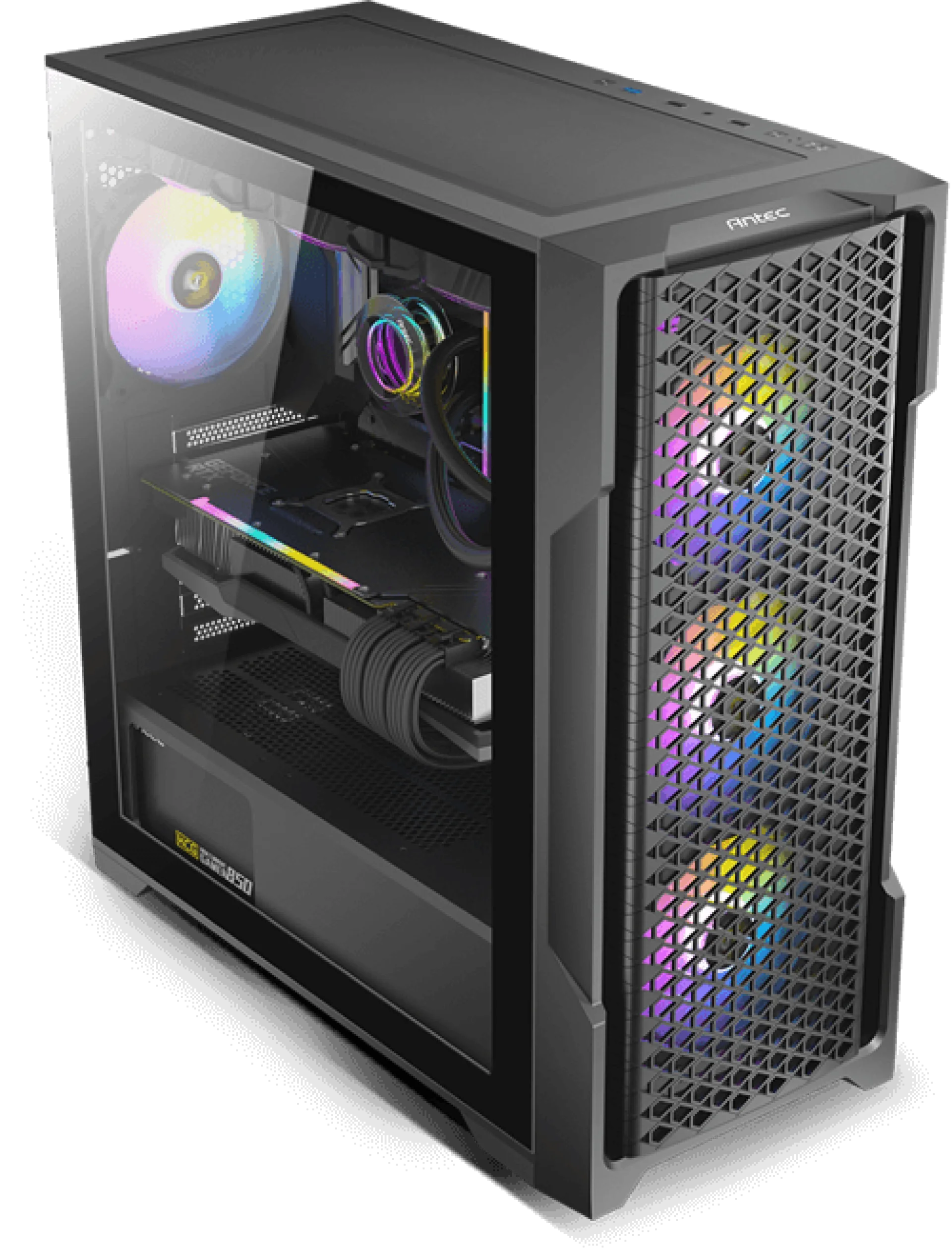 Antec AX90 Mid Tower Gaming Case 4X120MM ARGB FANS