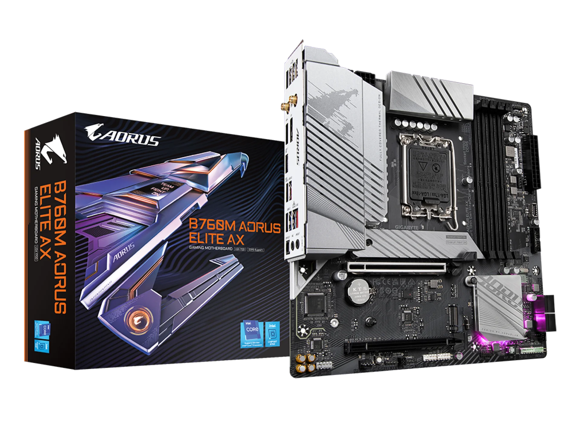 Gigabyte B760M AORUS ELITE AX DDR5 Micro-ATX WIFI