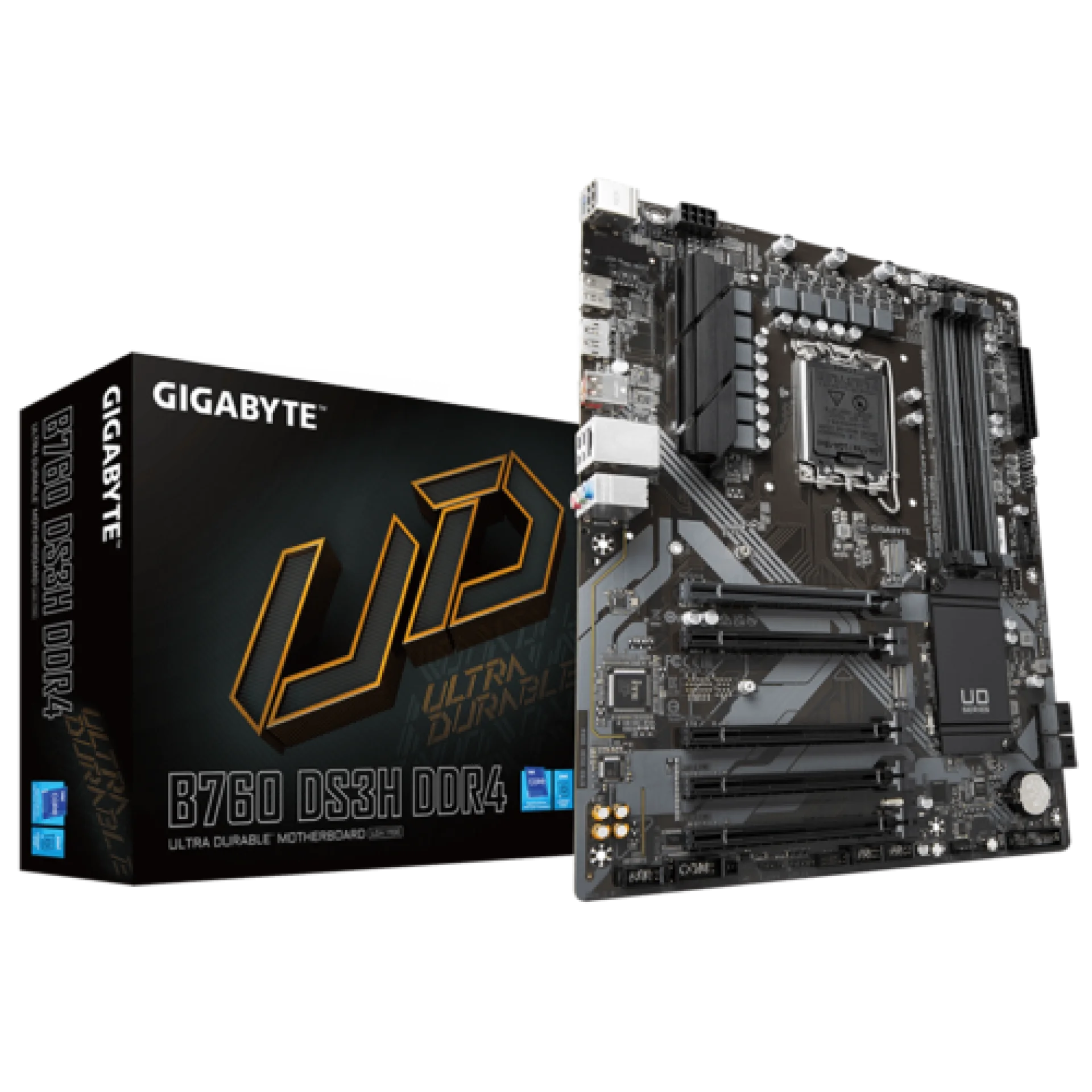 Gigabyte B760 DS3H DDR4 ATX PCIe 4.0 DP HDMI LGA1700