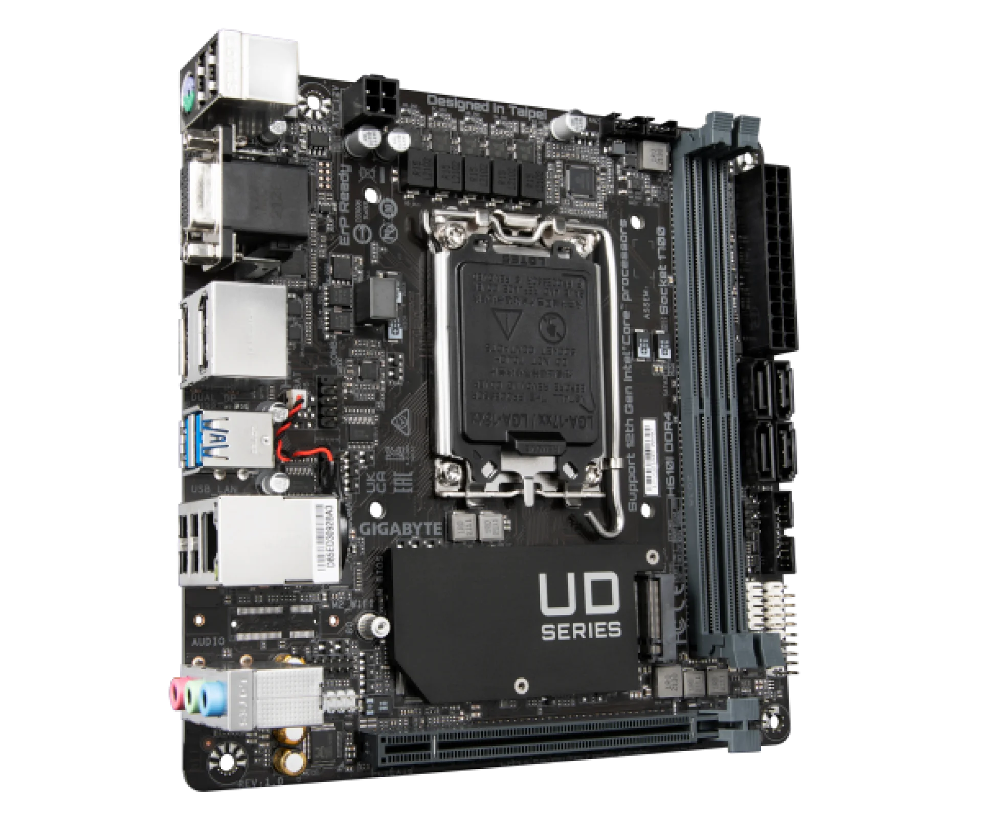 Gigabyte H610i DDR4 Mini-ITX LGA1700 VGA HDMI 2XDP