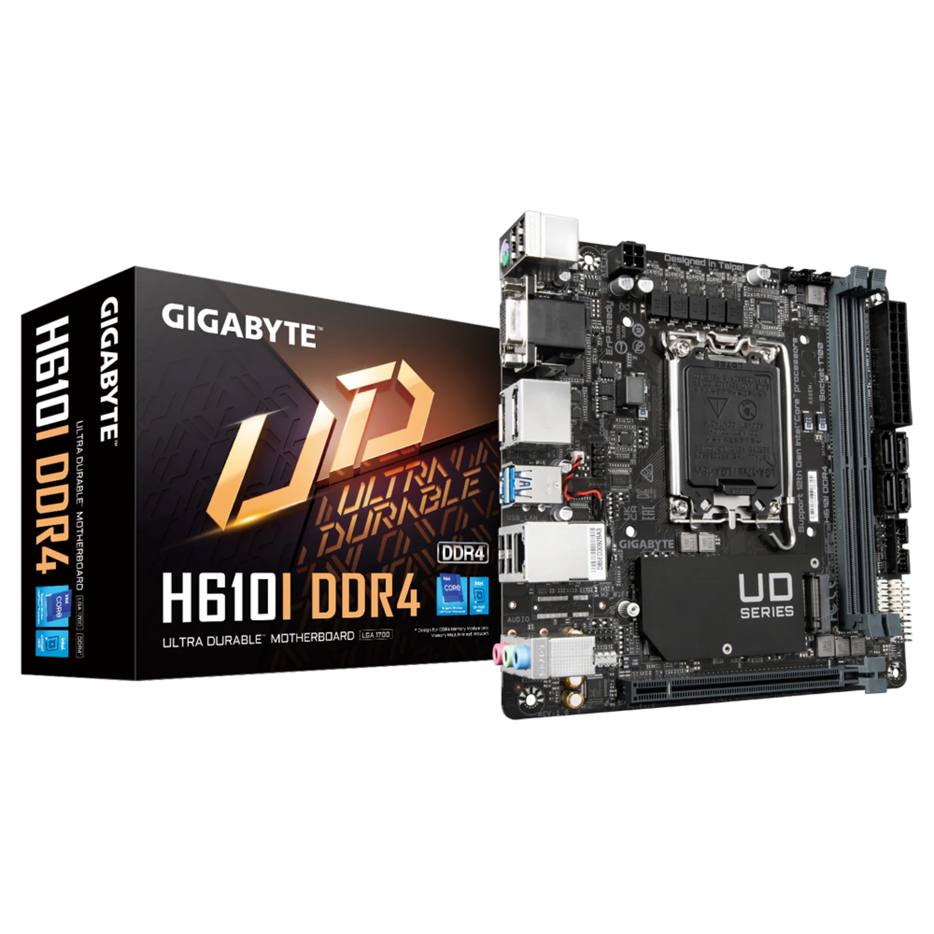 Gigabyte H610i DDR4 Mini-ITX LGA1700 VGA HDMI 2XDP