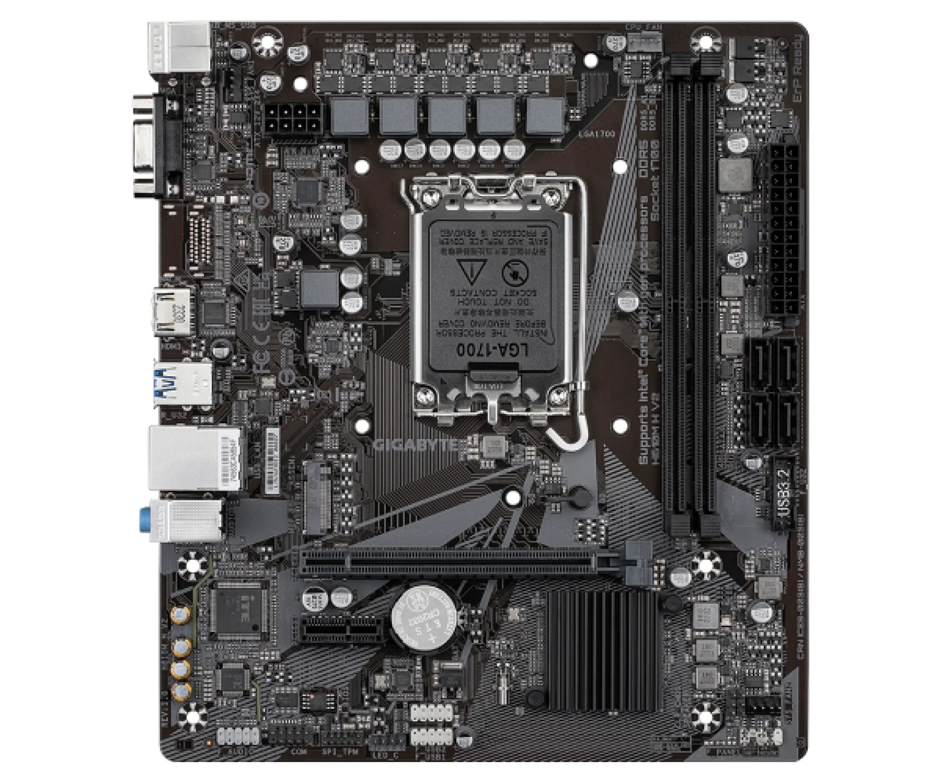 Gigabyte H610M H V2 DDR5 Micro-ATX VGA HDMI