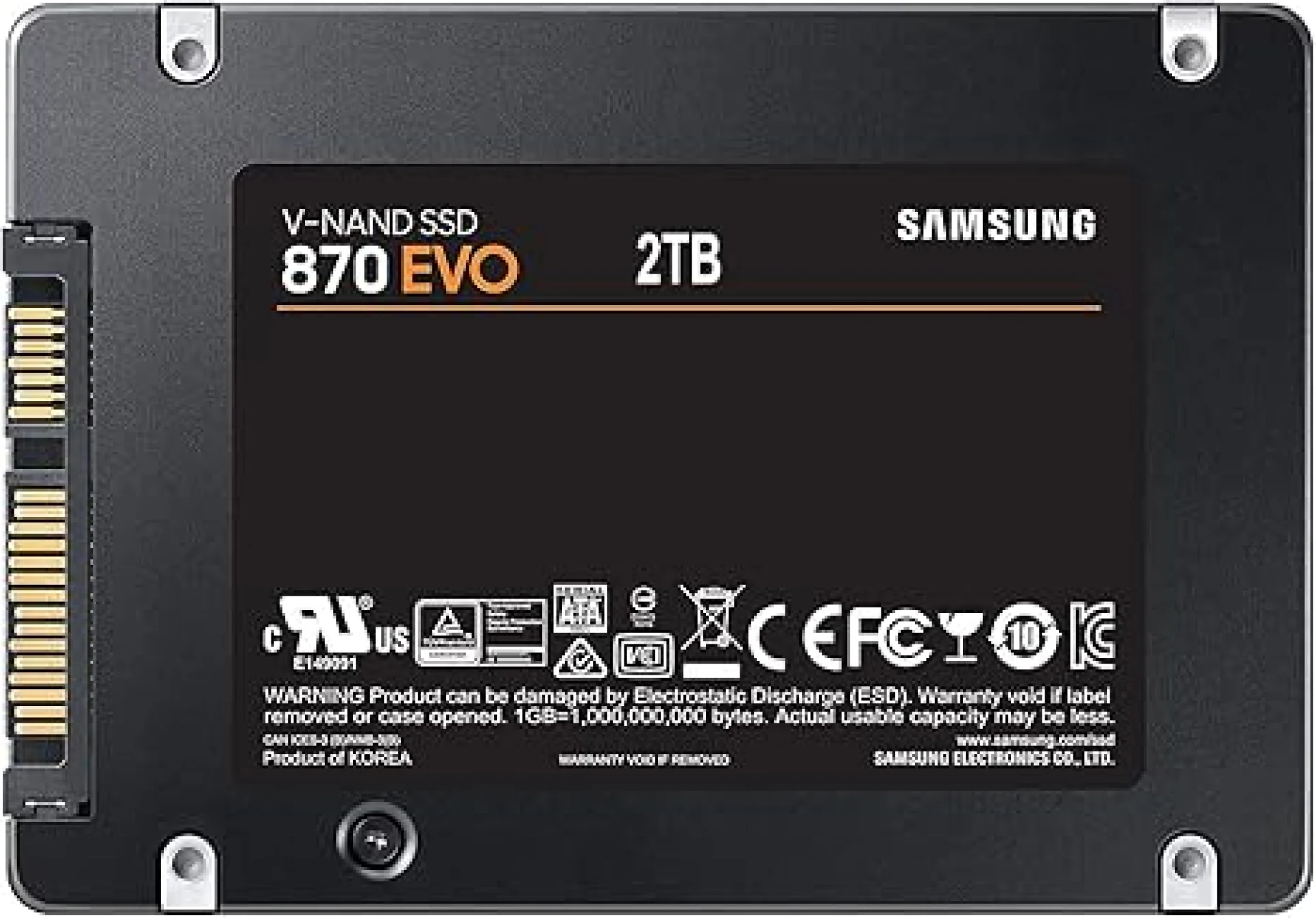 Samsung SSD 870 EVO 2TB SATA III 2.5 inch