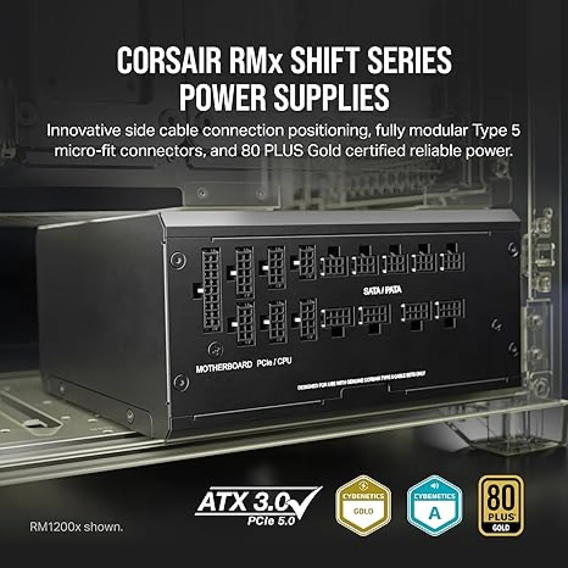 Corsair RM850x SHIFT 80 Plus Gold Fully Modular ATX Power Supply