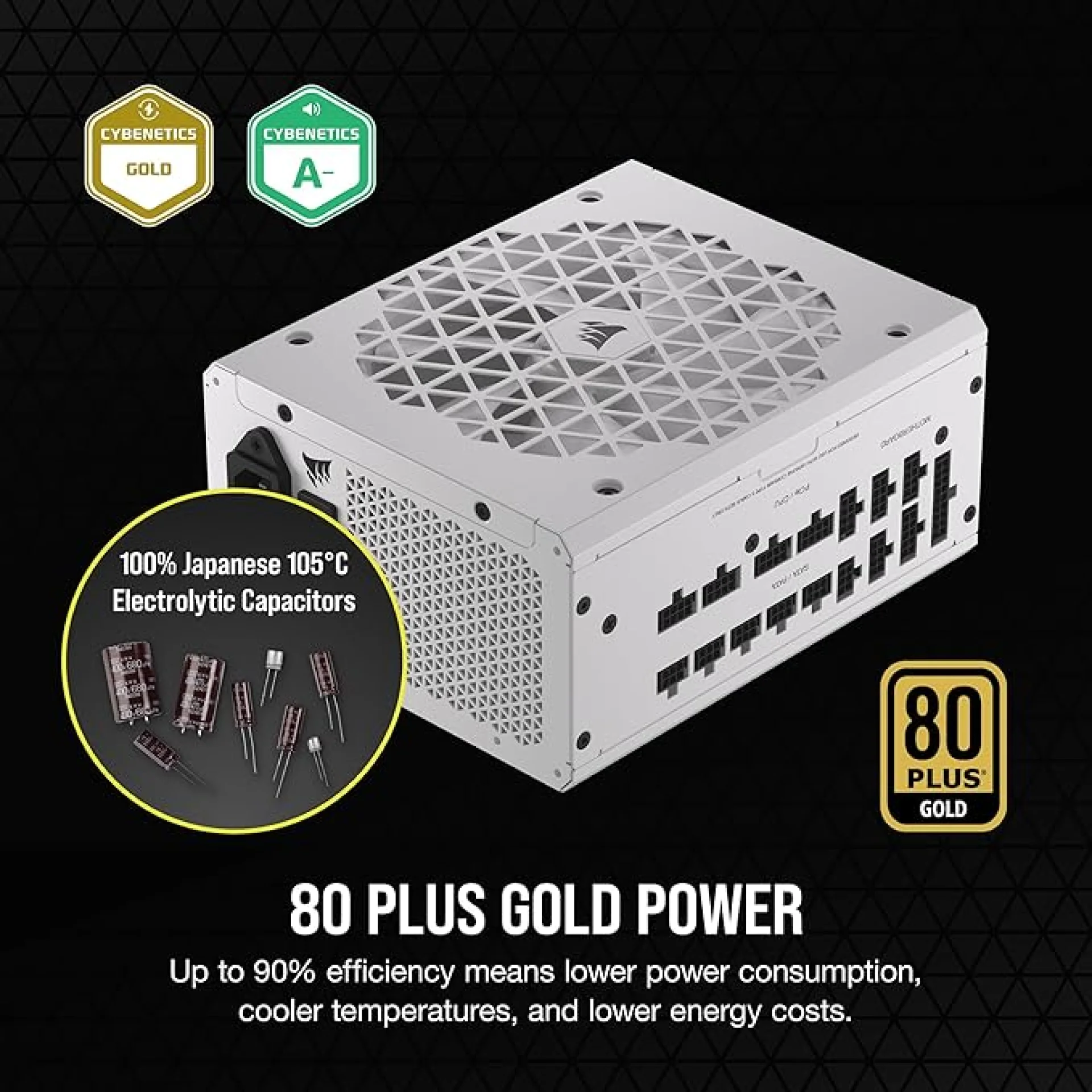 Corsair RMRSOX SHIFT 80 Plus Gold Fully Modular ATX Power Supply