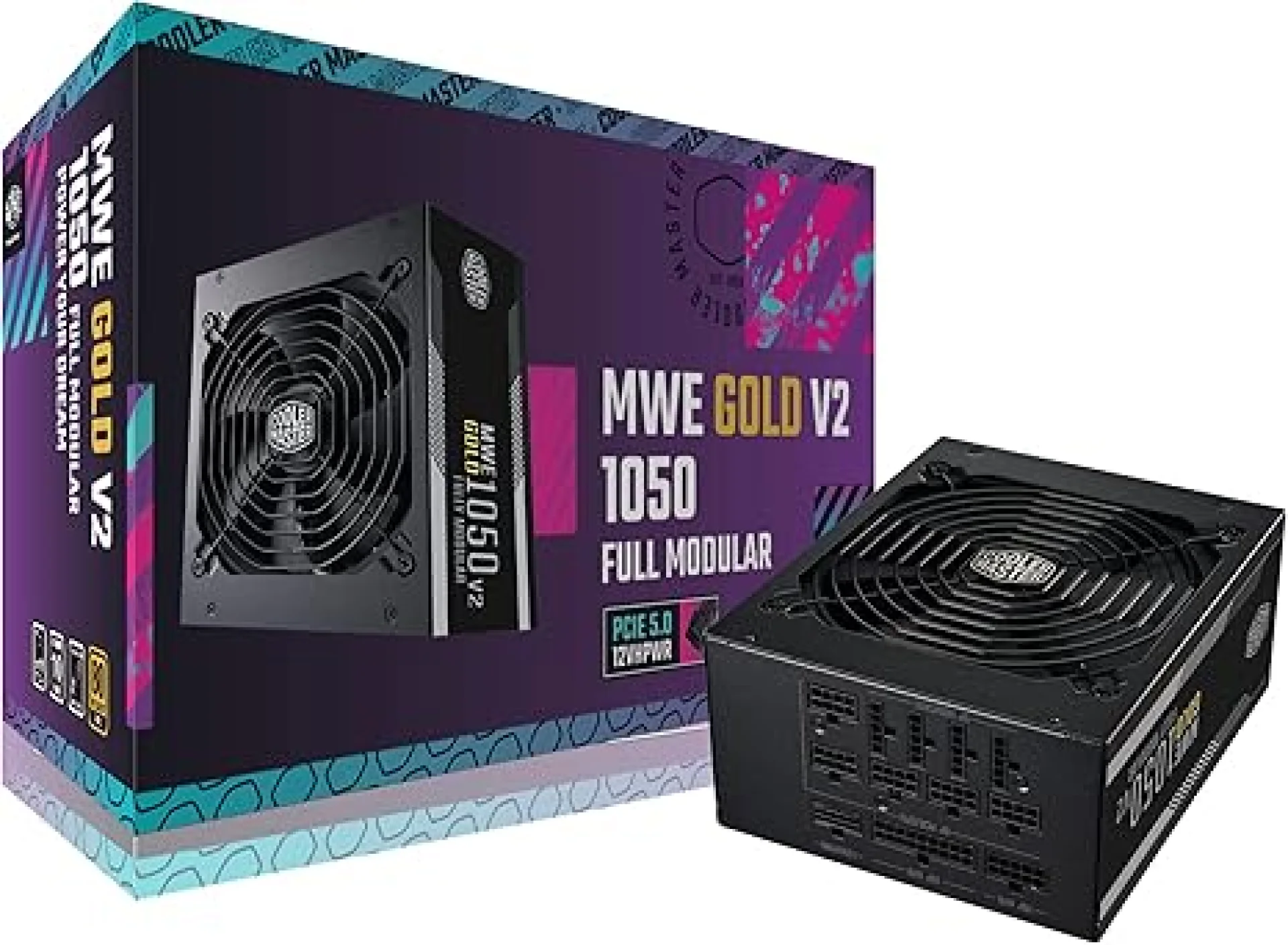 Cooler Master MWE GOLD 1050W V2 ATX 3.0 80 Plus Gold Full Modular Power Supply