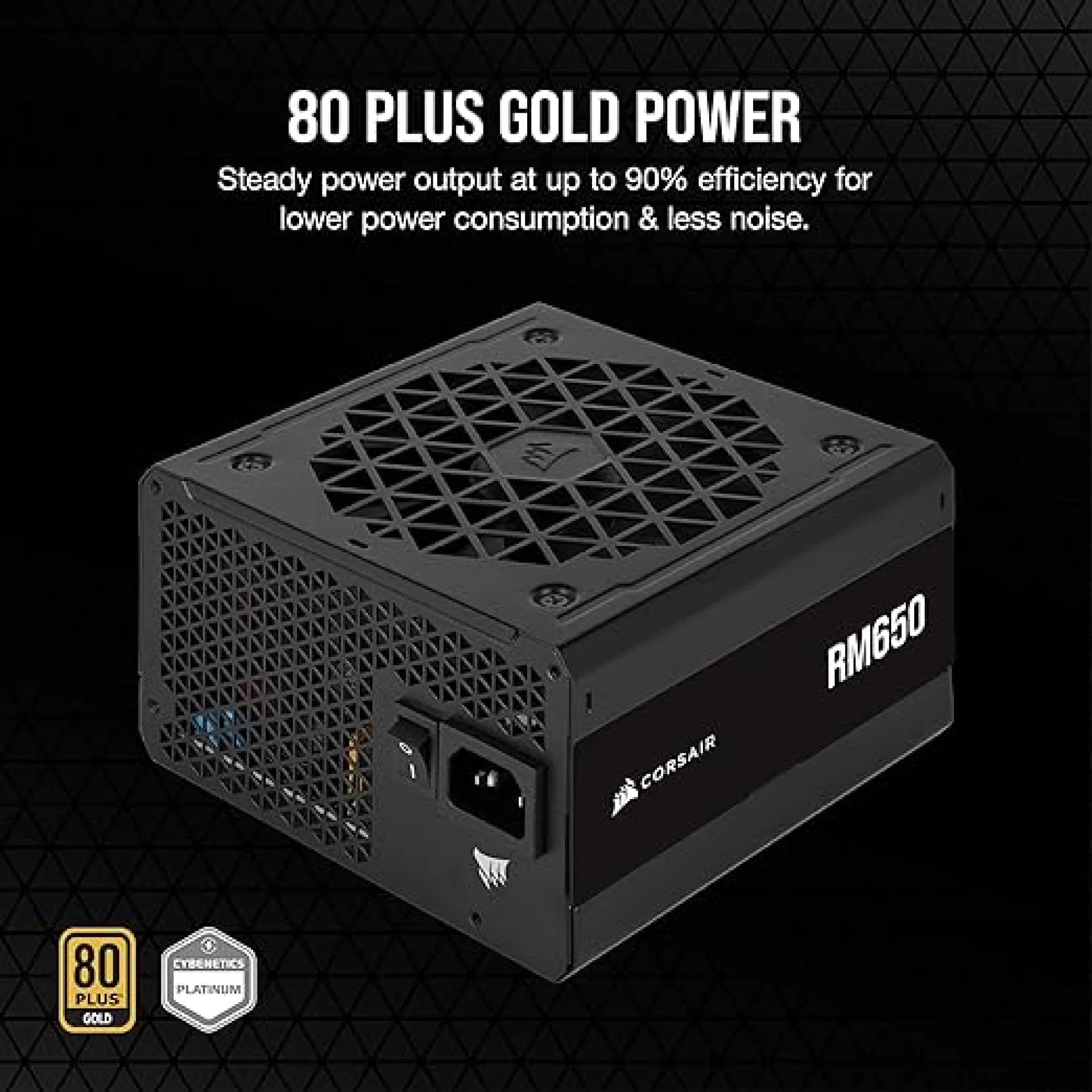 Corsair RM650 Fully Modular 80 Plus Gold Power Supply