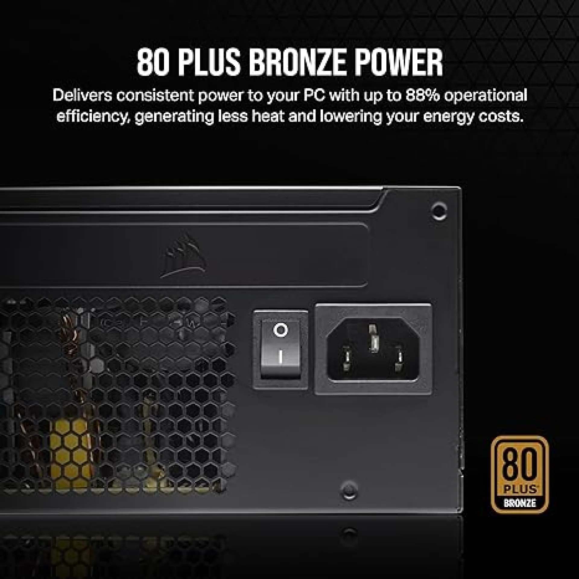 Corsair CX750 750W 80 Plus Bronze Non-Modular Power Supply