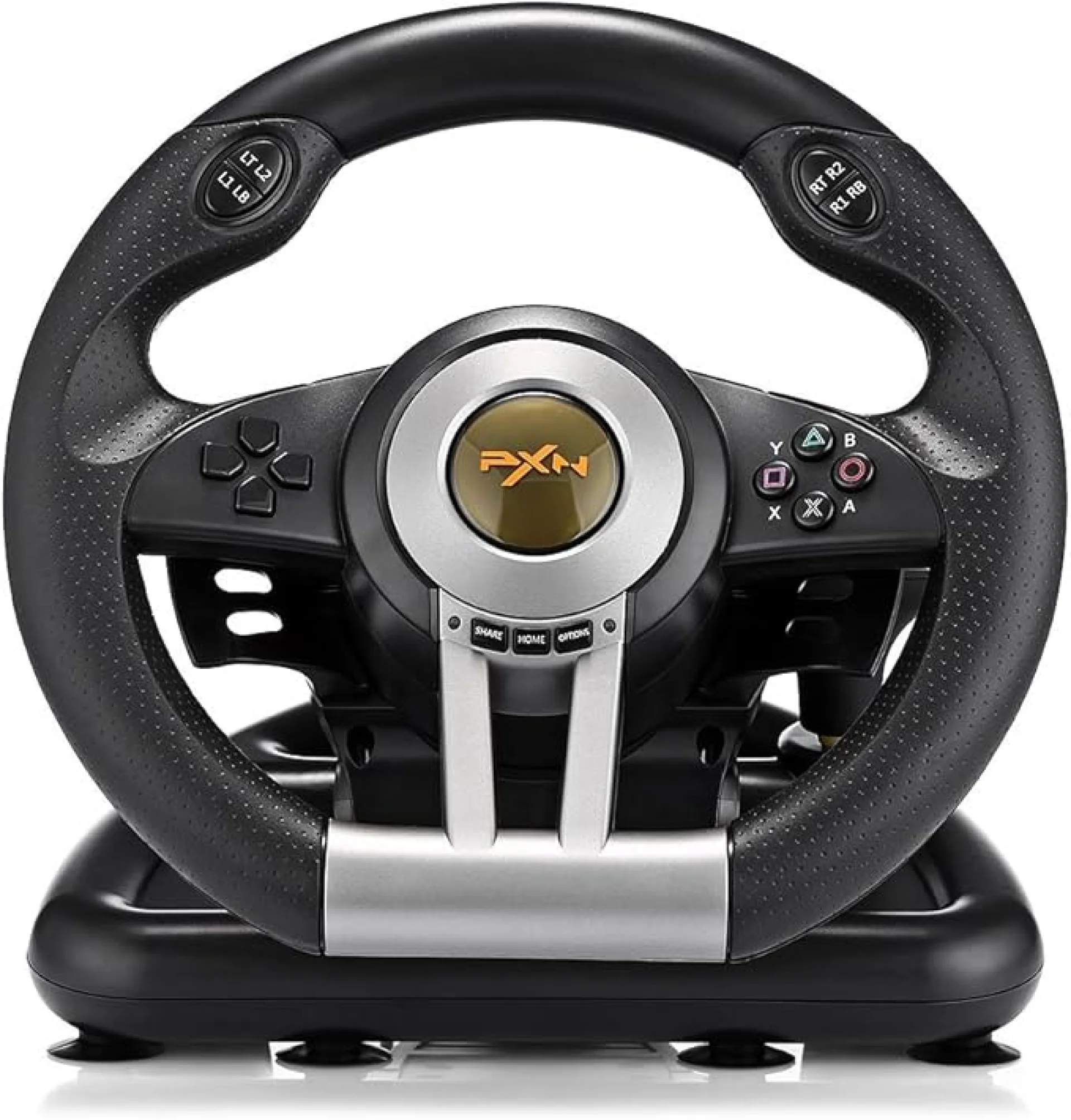 PXN-V3 Pro Game Racing Steering Wheel with Brake Pedal - عجلة القيادة للسباقات