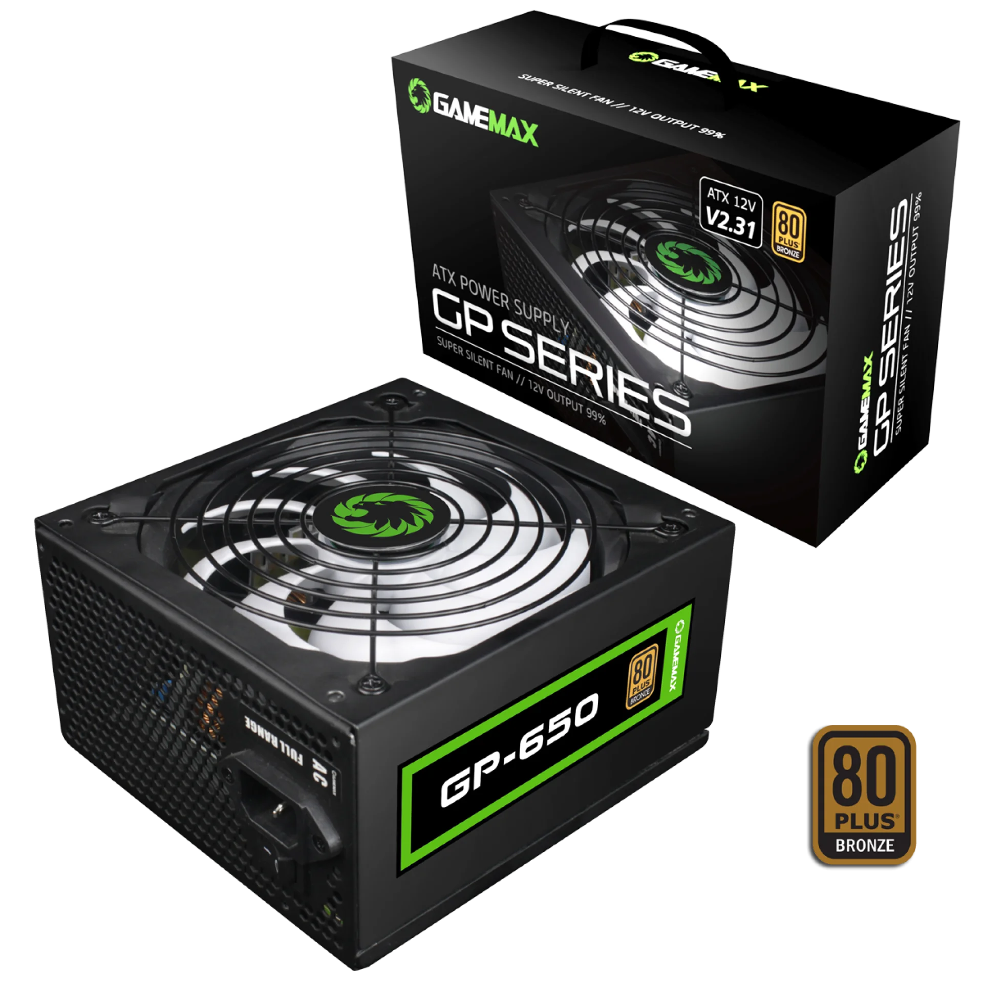 GAME MAX POWER SUPPLY GP-650