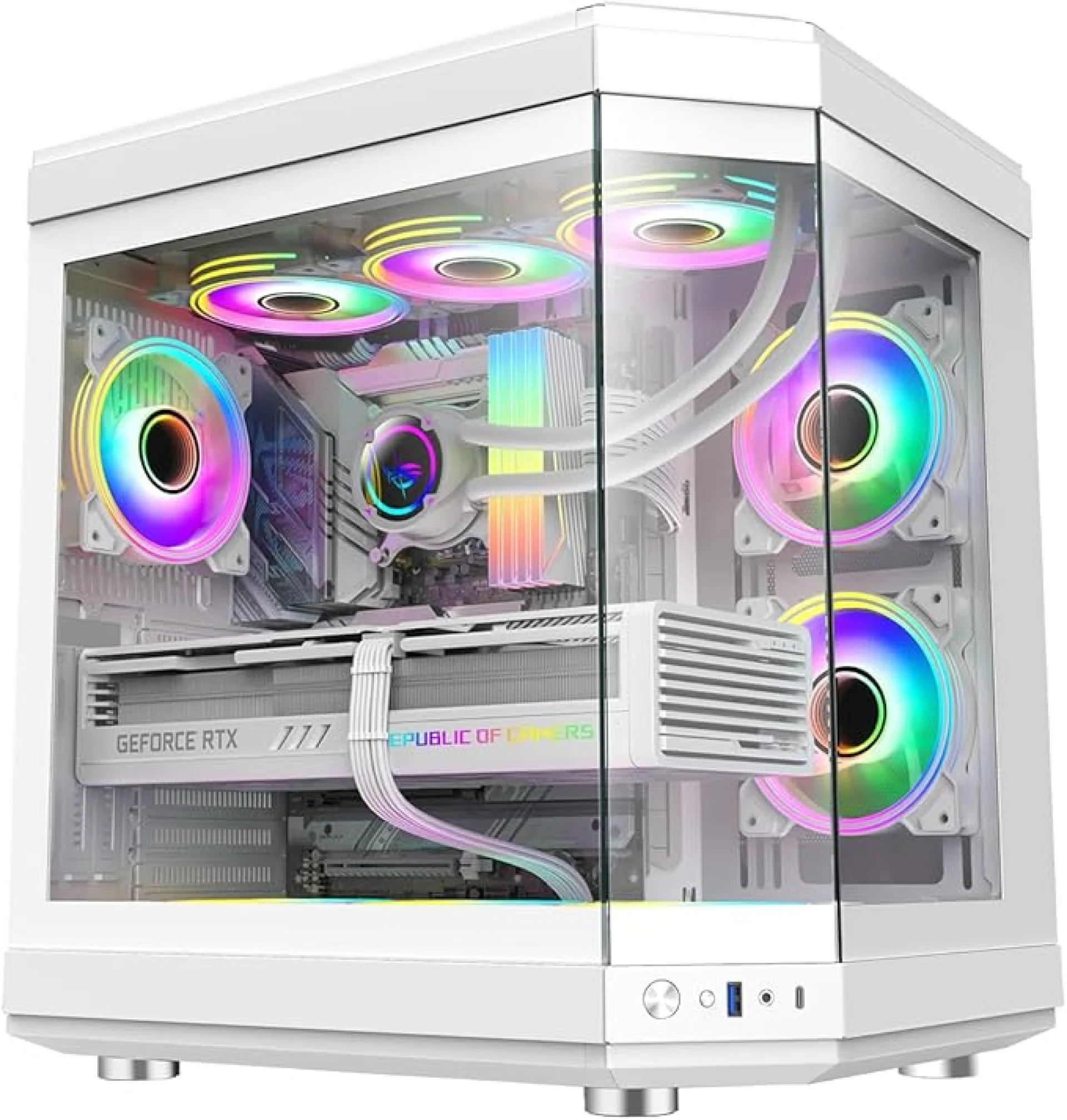 GAME MAX COMPUTER CASE HYPE-A WHITE