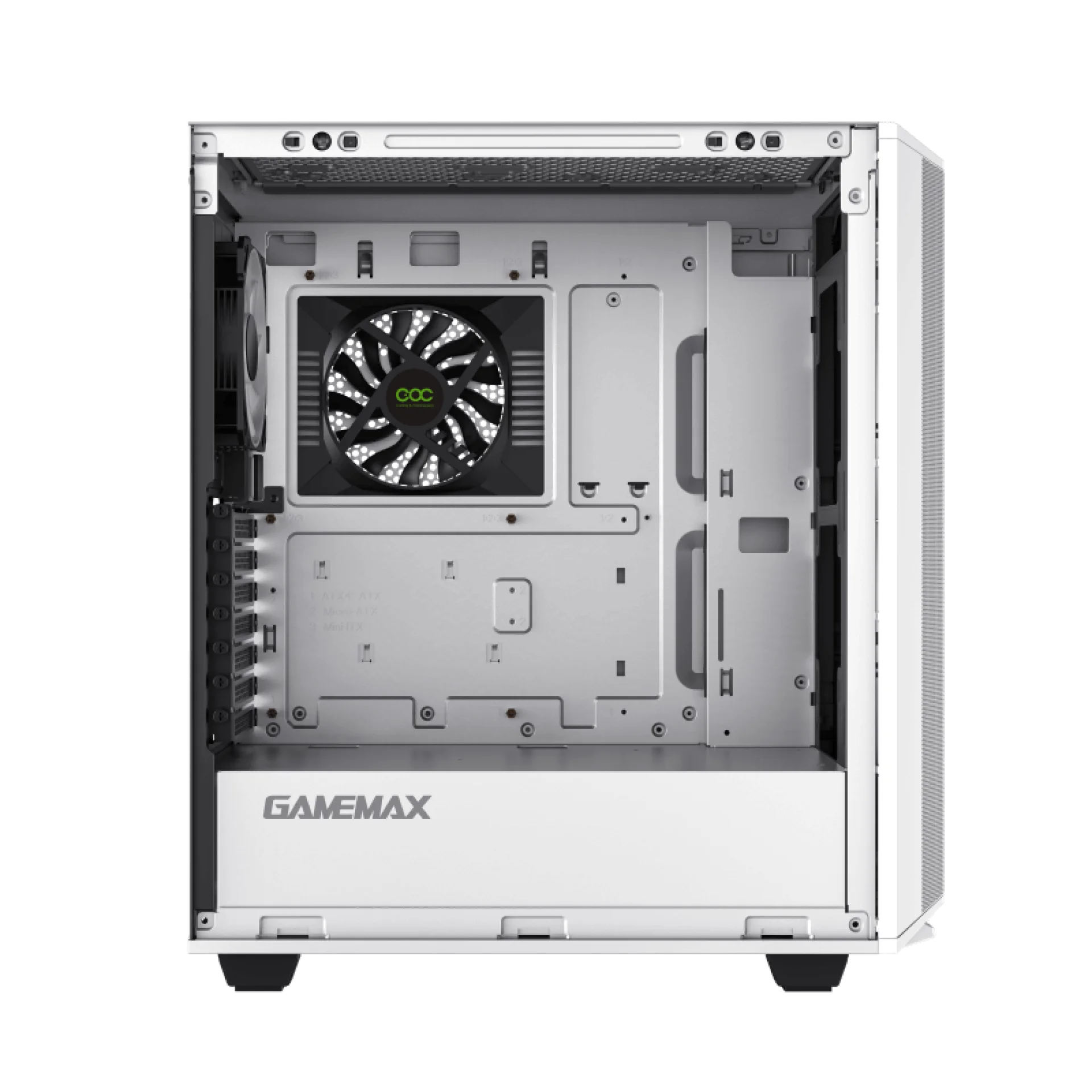 GAME MAX COMPUTER CASE PRECISION2 WHITE