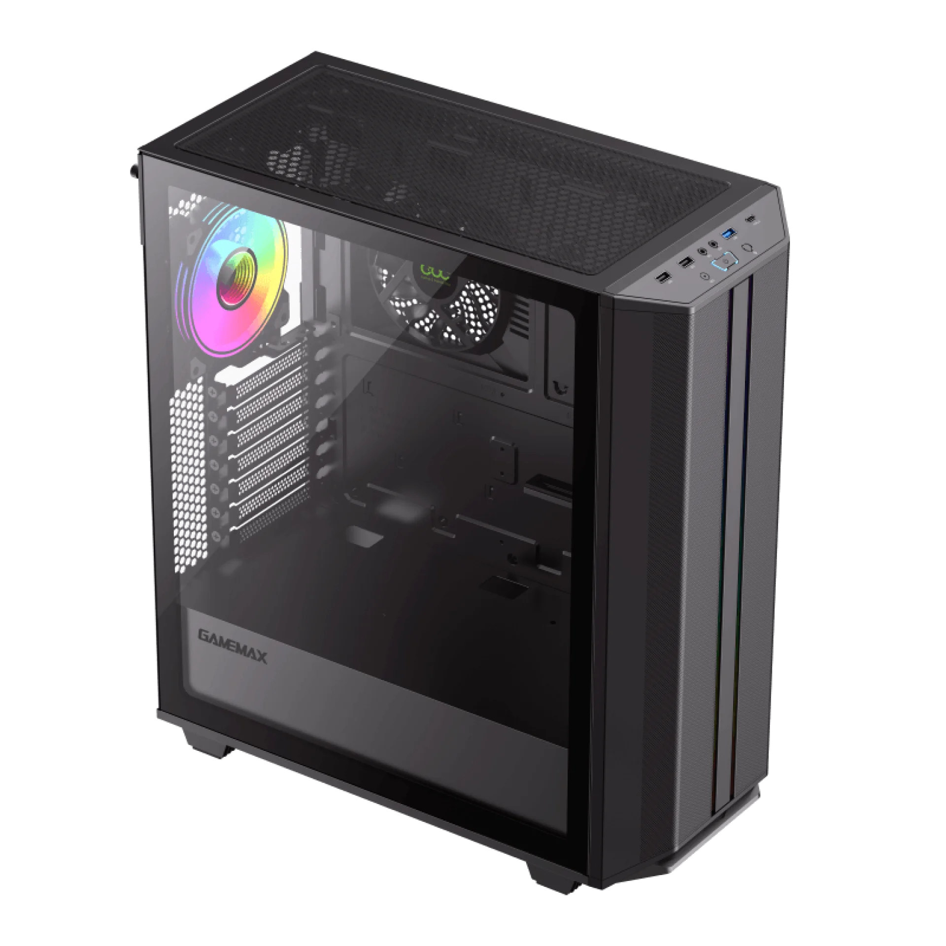 GAME MAX COMPUTER CASE PRECISION2 BLACK