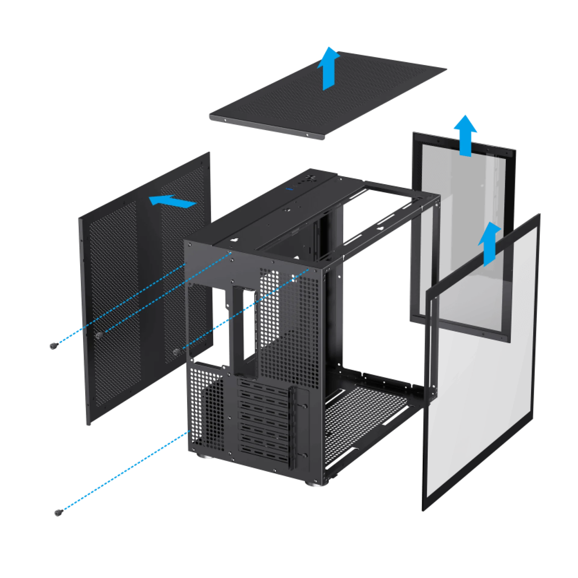 GAME MAX COMPUTER CASE INFINITY BLACK