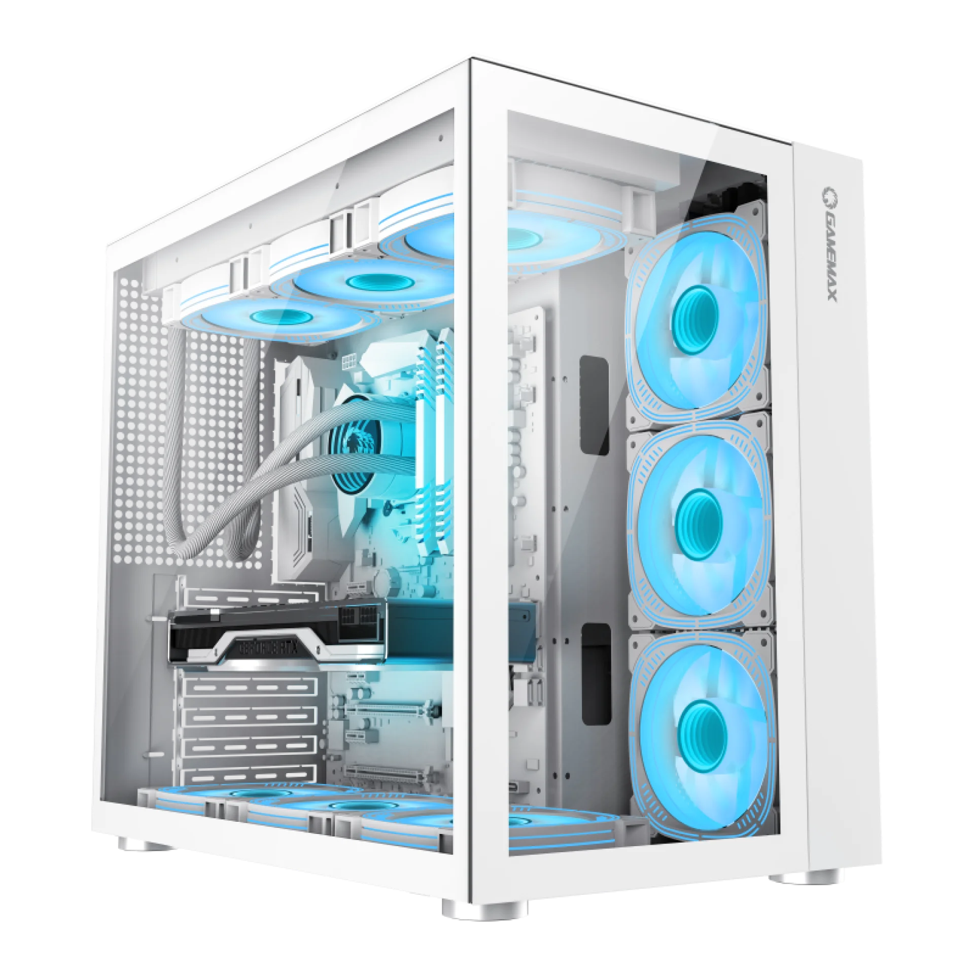 GAME MAX COMPUTER CASE INFINITY WHITE