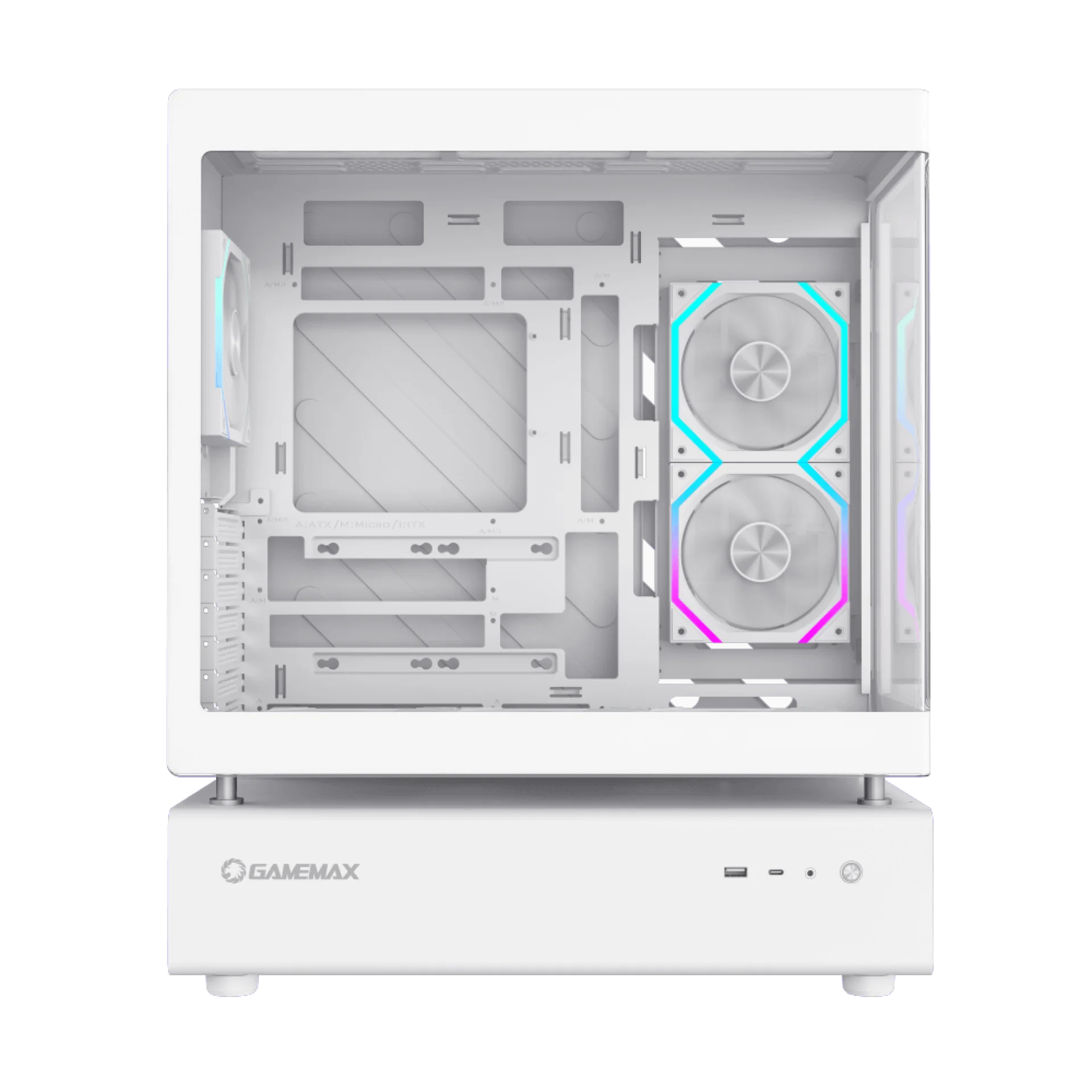 GAME MAX COMPUTER CASE N80 WHITE