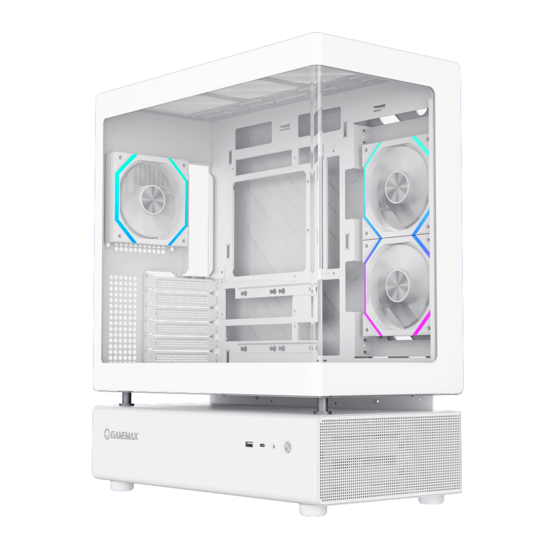 GAME MAX COMPUTER CASE N80 WHITE