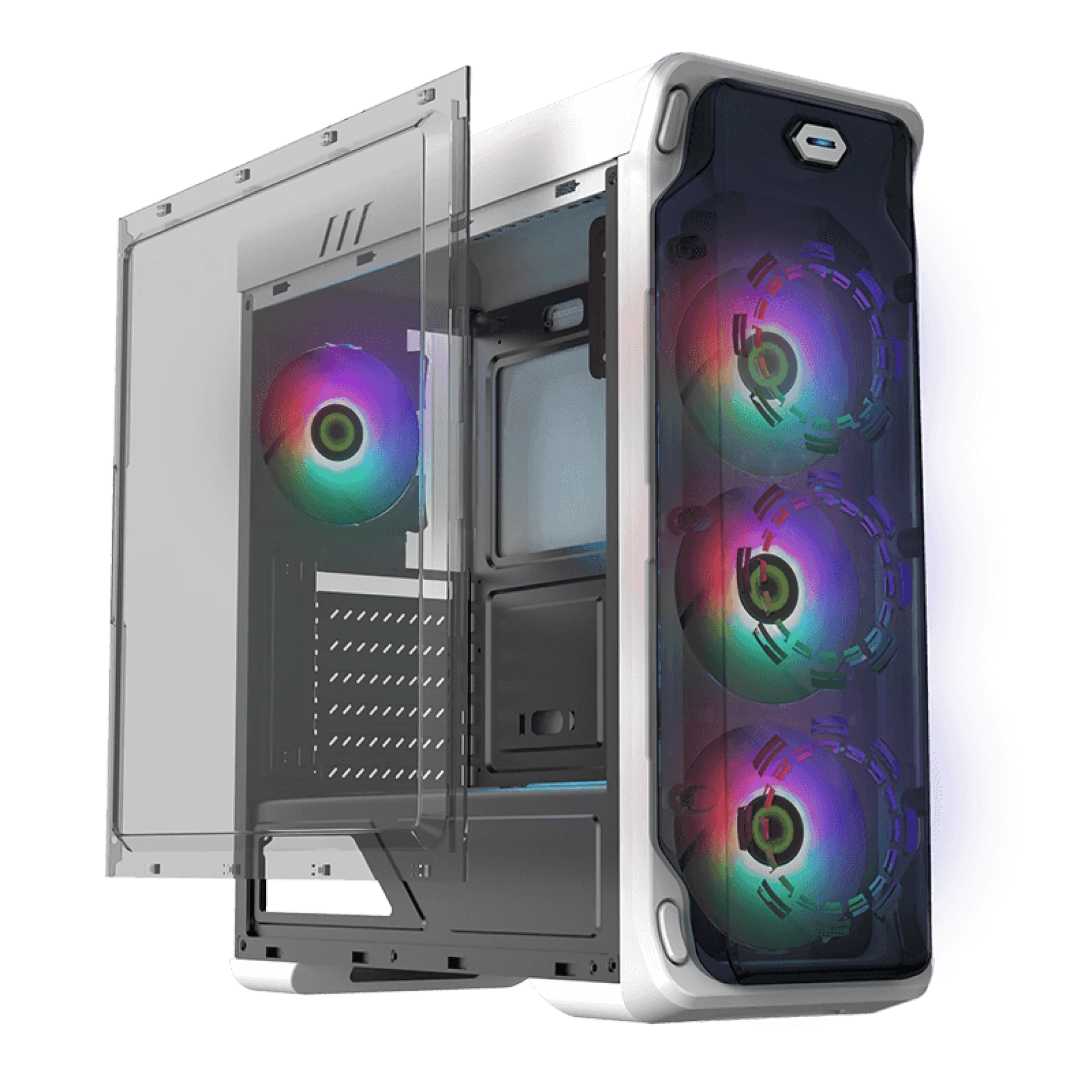 GAME MAX COMPUTER CASE STARLIGHT WHITE