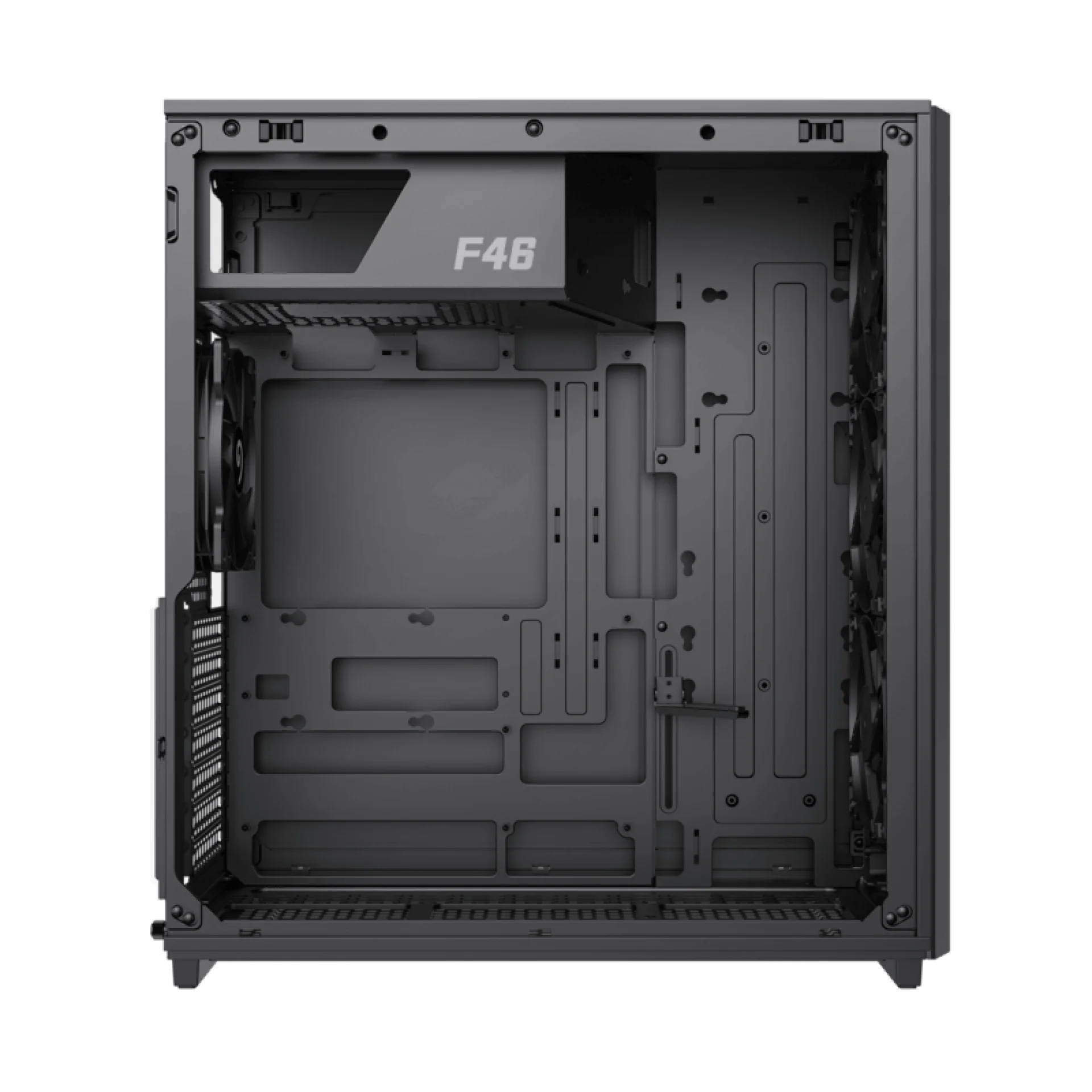 GAME MAX COMPUTER CASE F46 BLACK