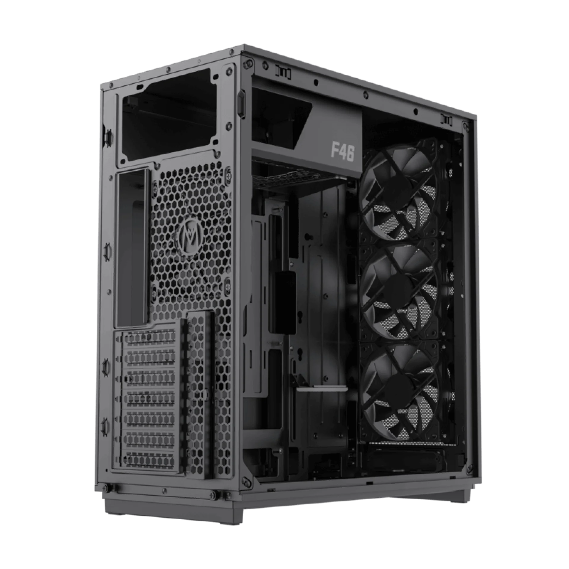 GAME MAX COMPUTER CASE F46 BLACK