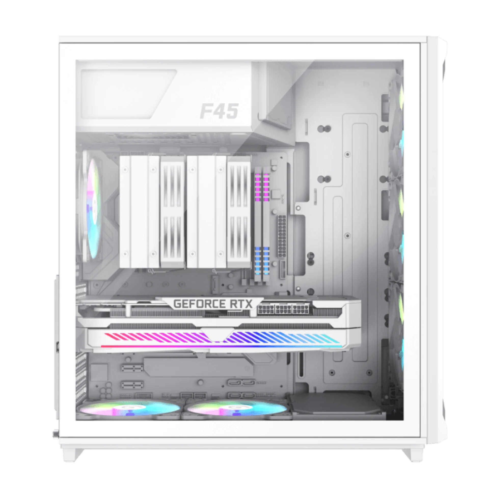 GAME MAX COMPUTER CASE F46 WHITE