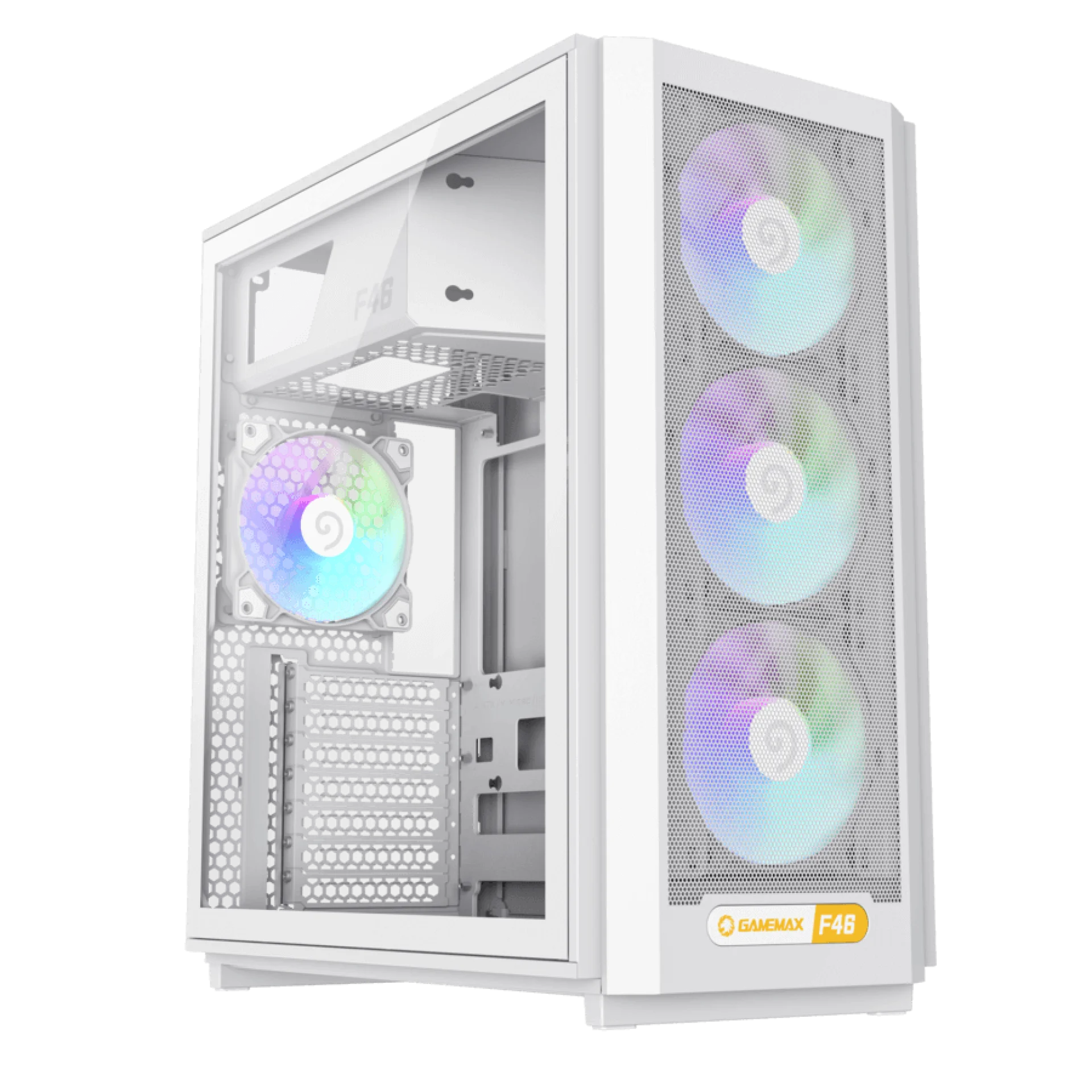 GAME MAX COMPUTER CASE F46 WHITE