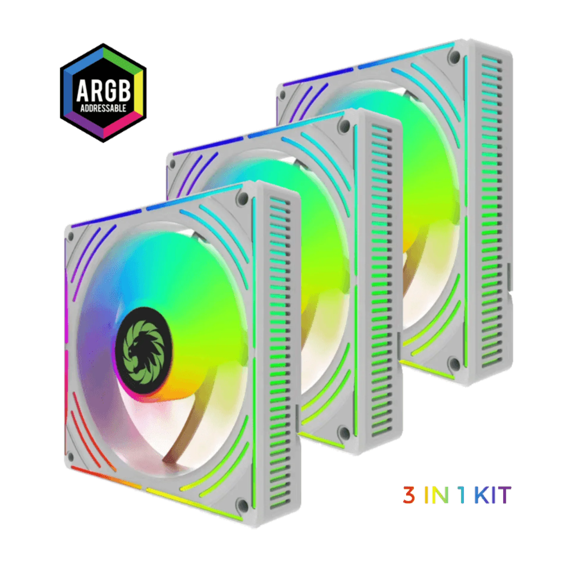 GAME MAX COOLING 3IN1 KIT RA300 WHITE