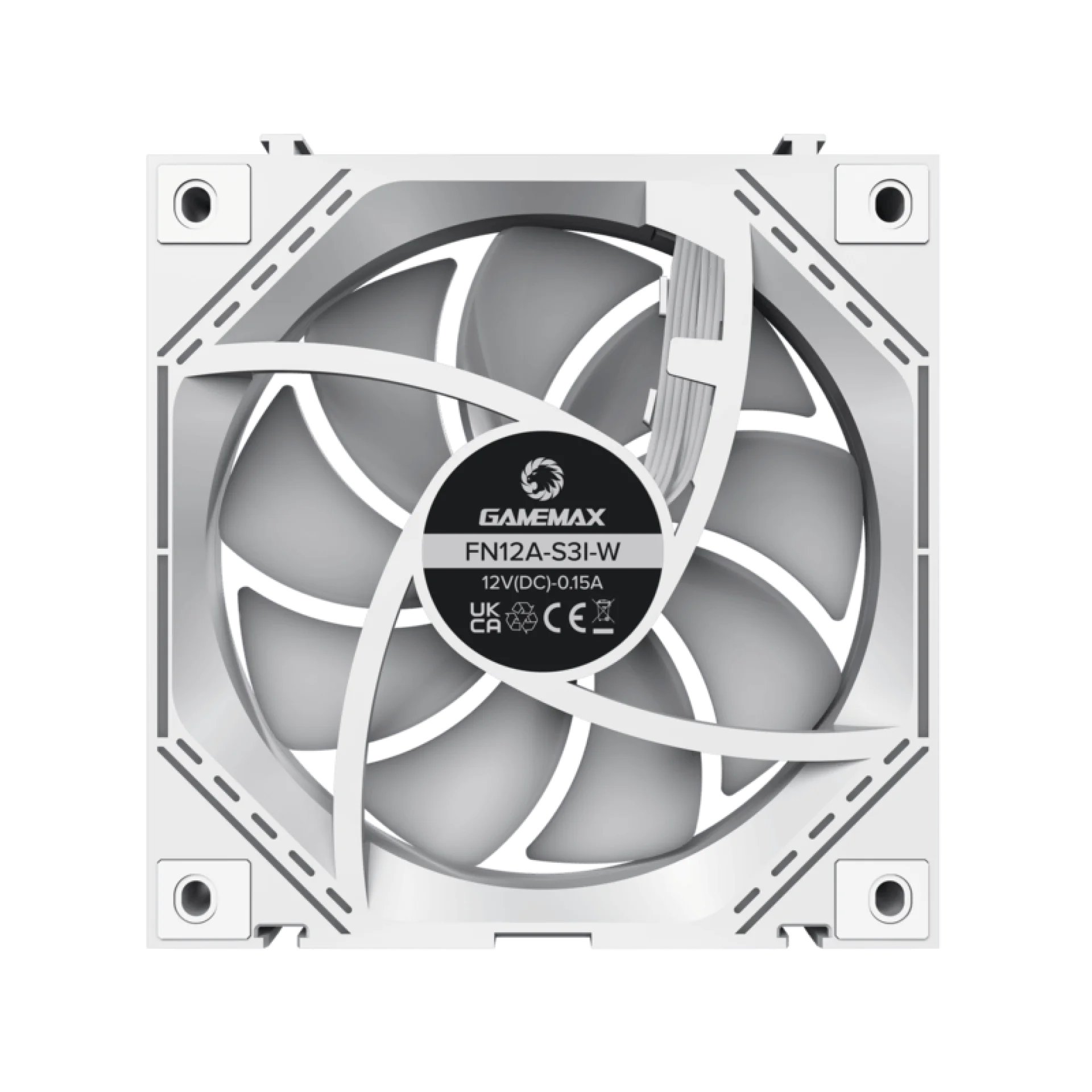 GAME MAX COOLING FN12A-S81 WHITE