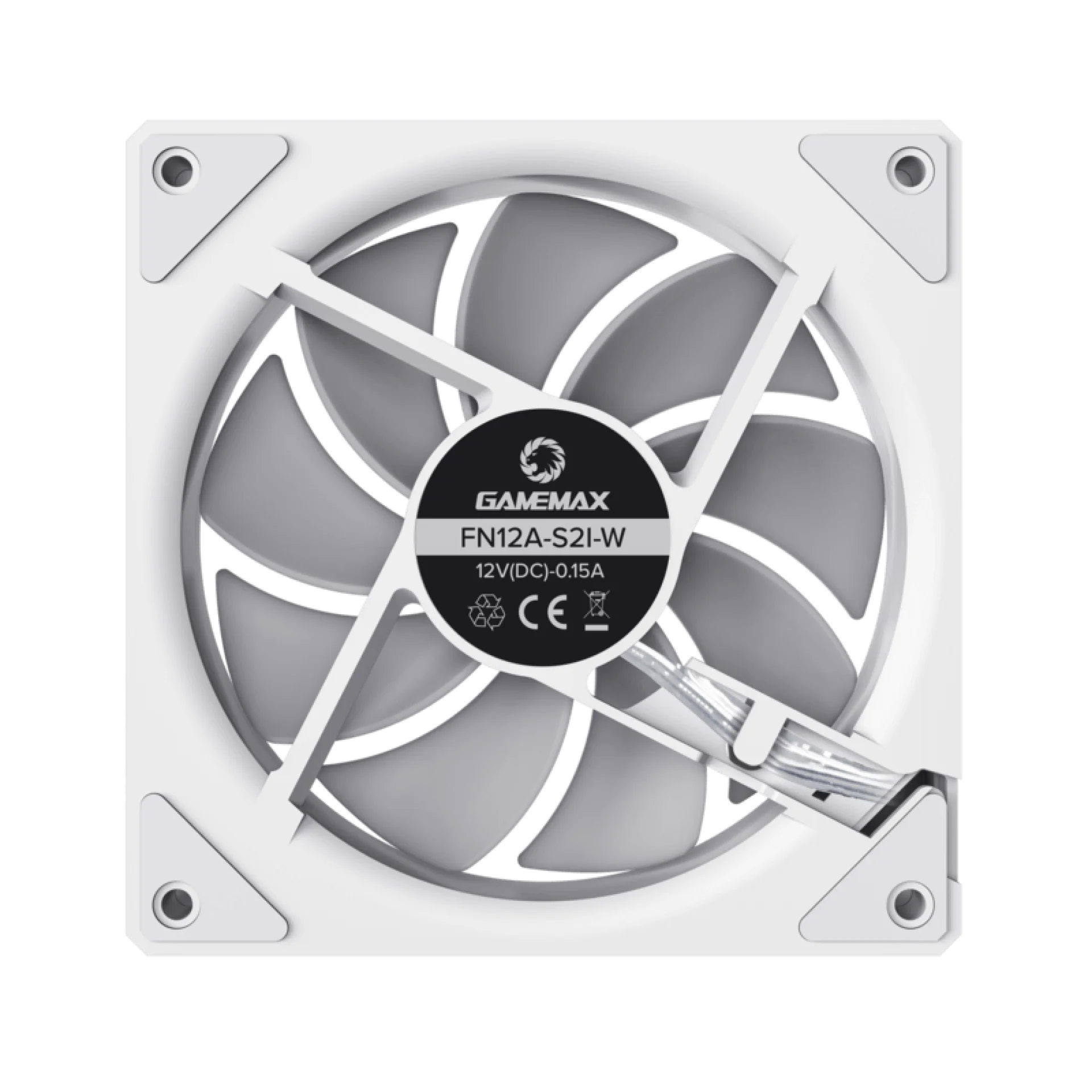 GAME MAX COOLING FN12A-S21 WHITE