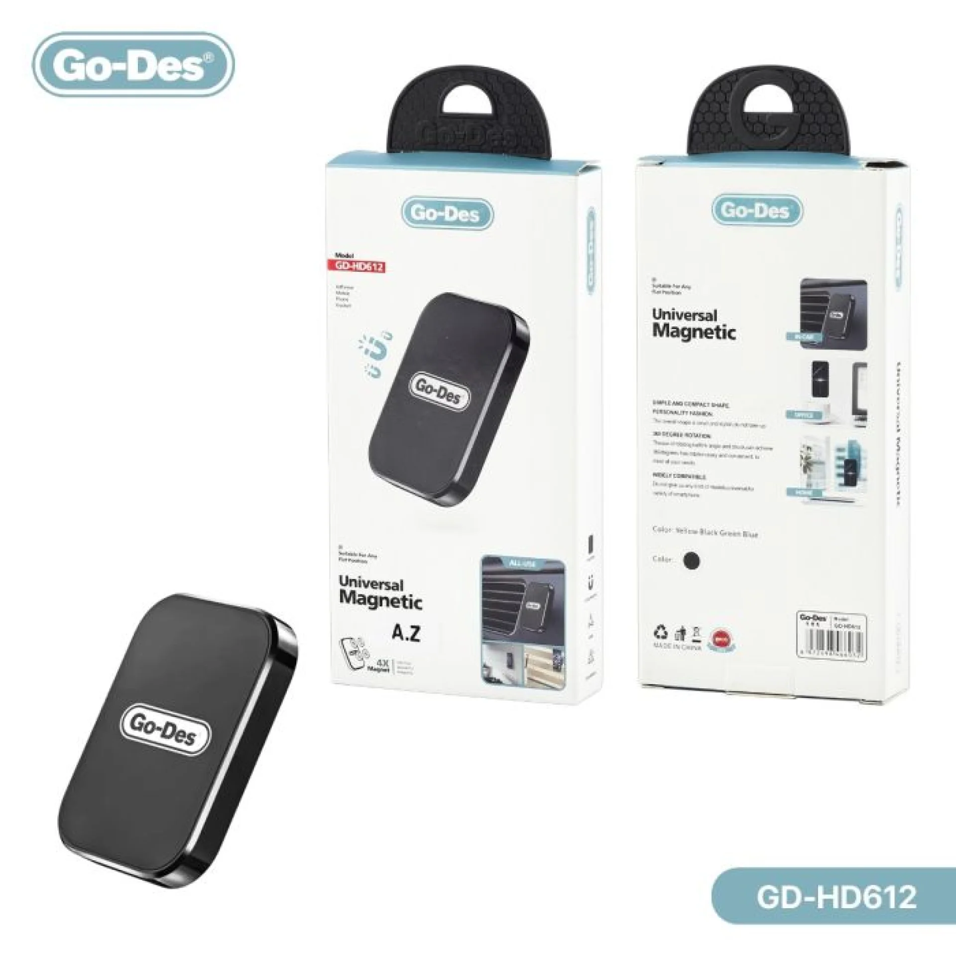 حمالة الهاتف GO-DES GD-HD612 المغناطيسية