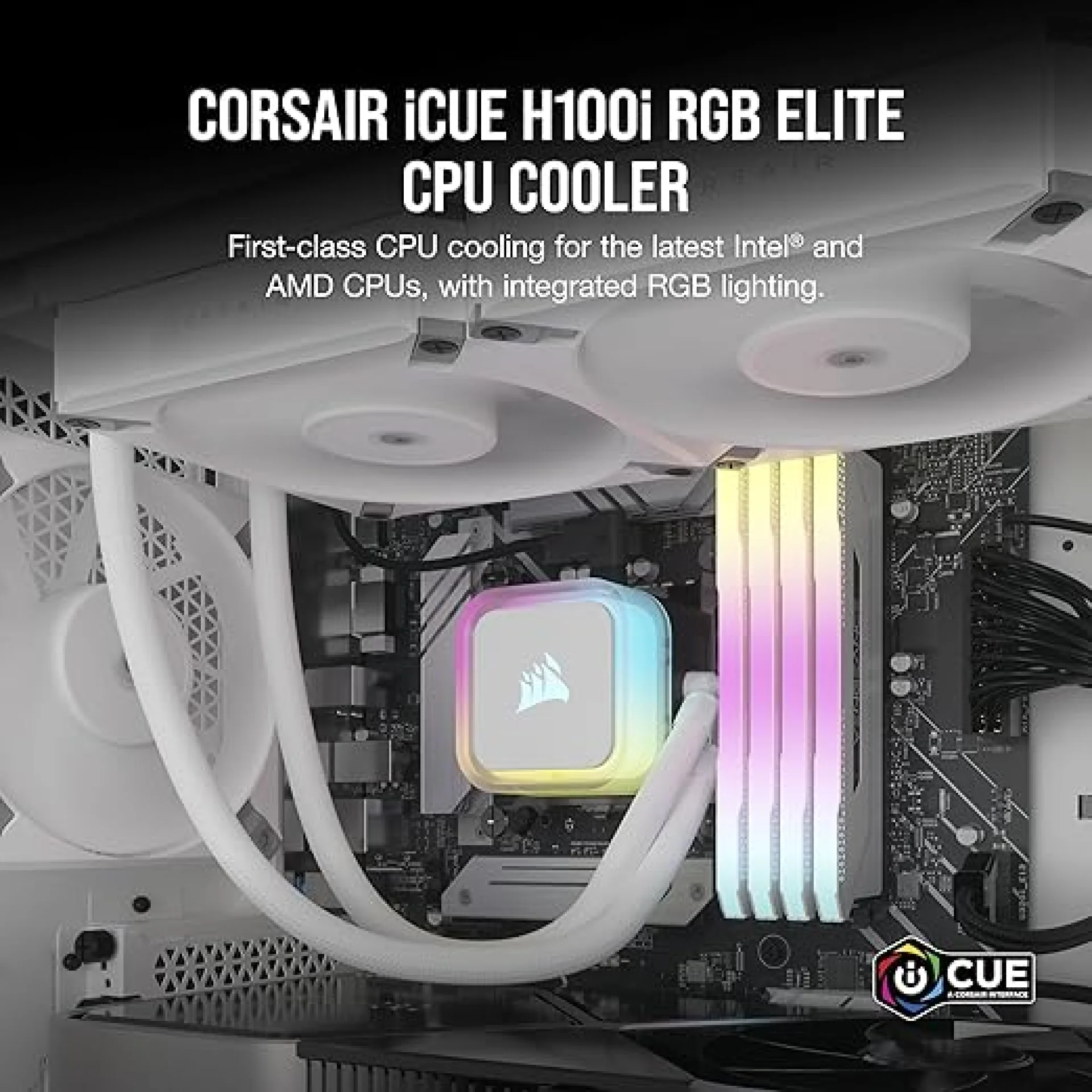 Corsair ICUE H100i RGB ELITE AMD/INTEL