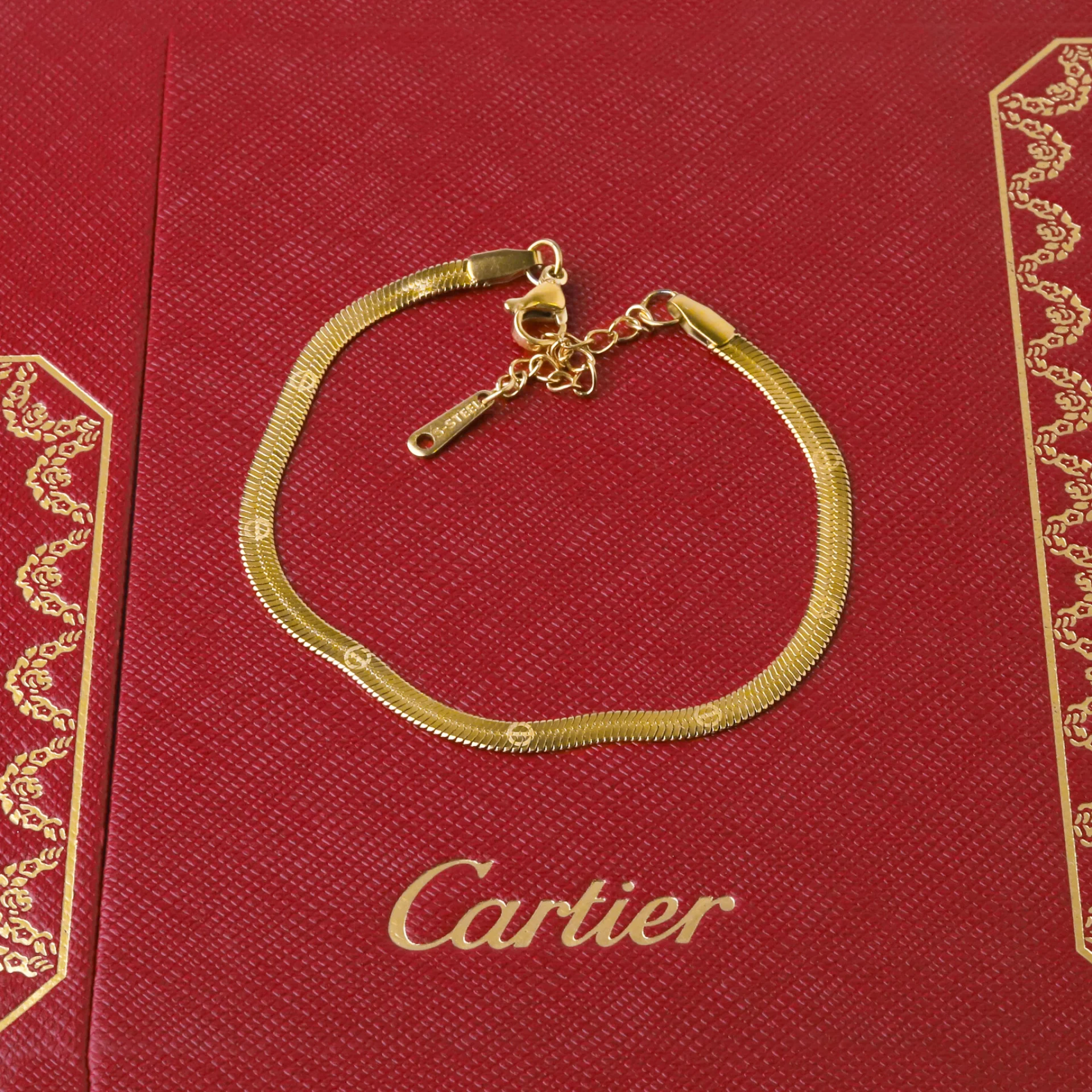 طقم كارتير حية | Cartier Set Snake